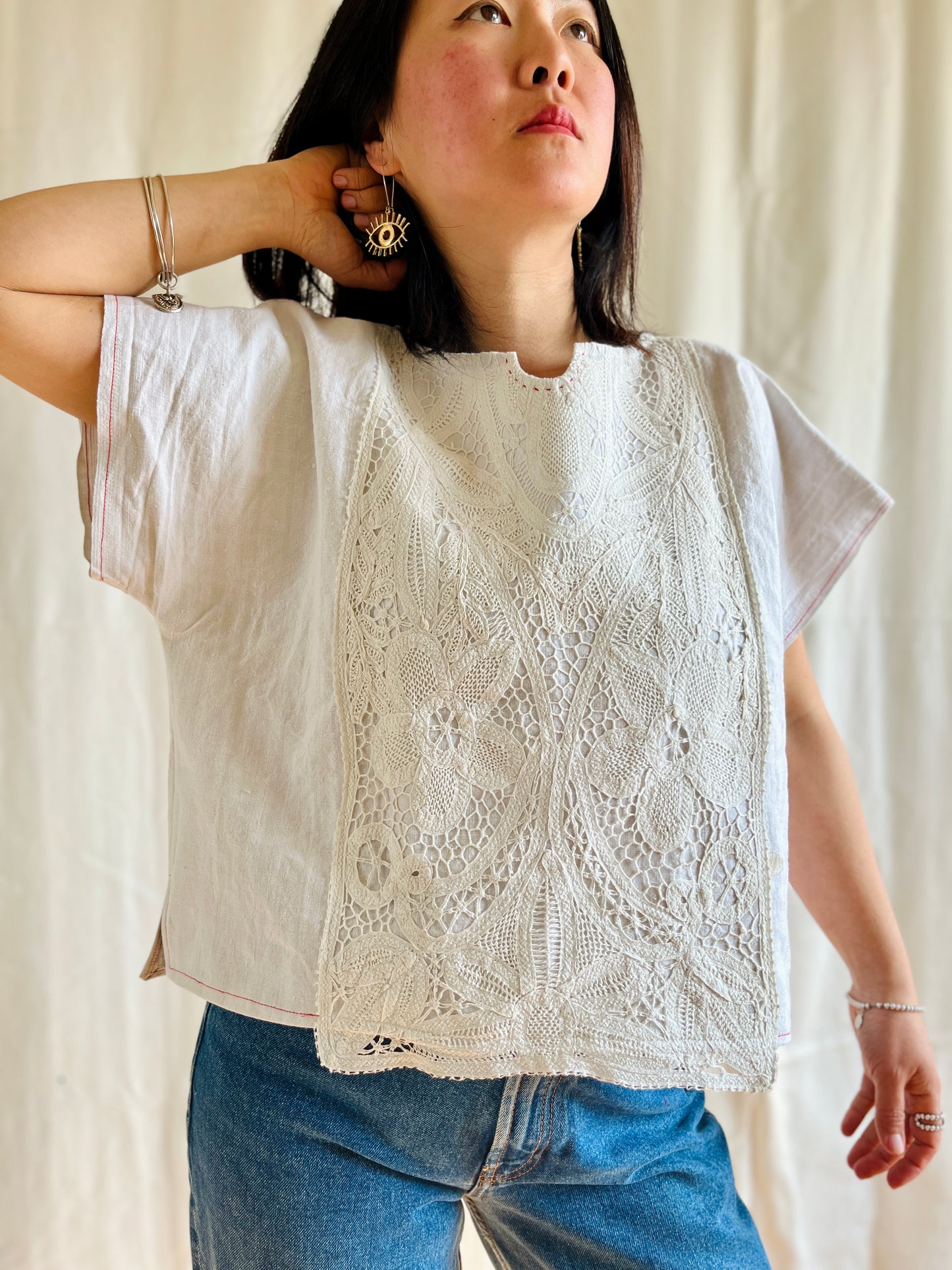 Repurpose Mixed Media Top