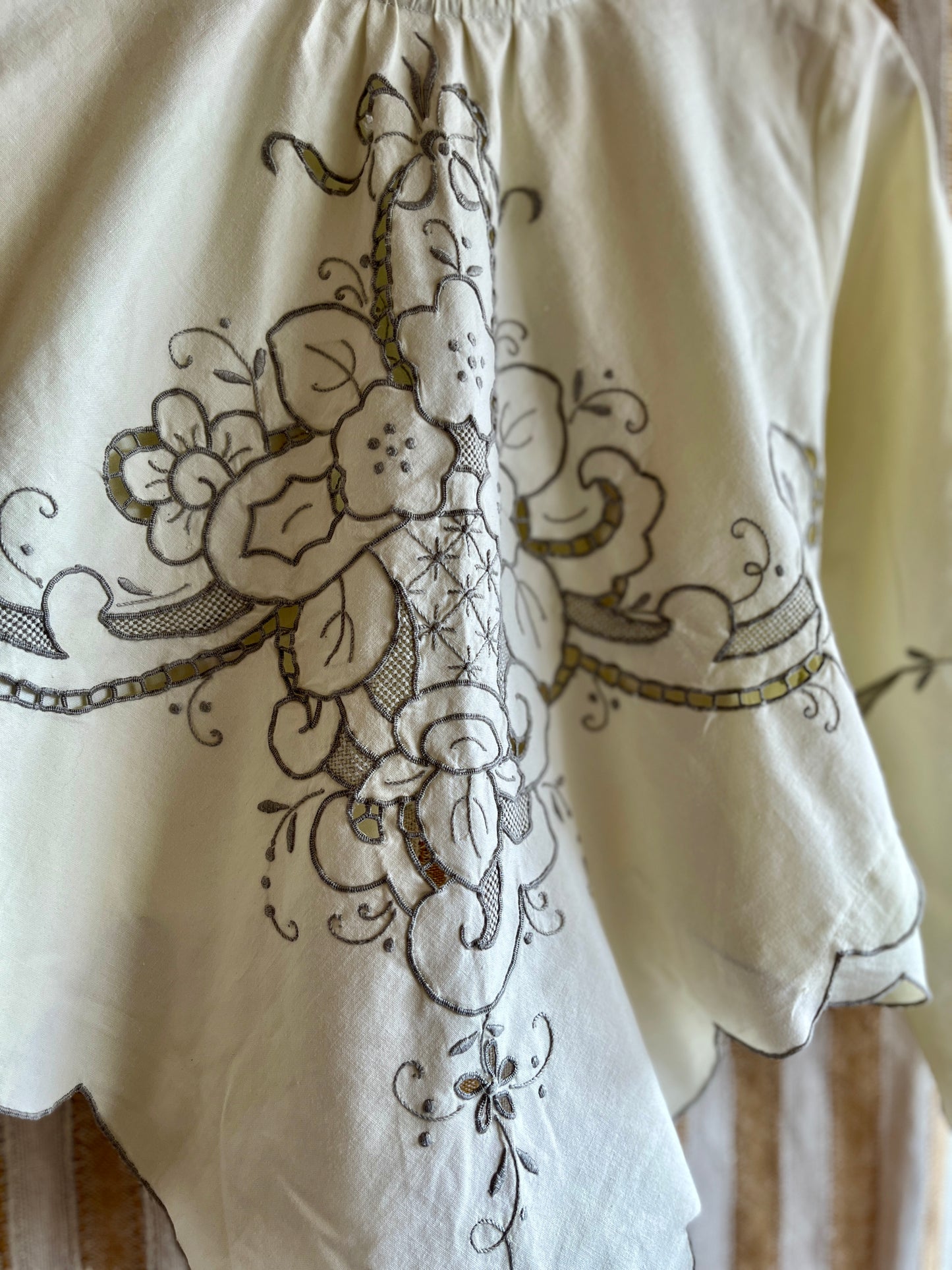 Diamond Top (Reversible) Butter Yellow Cotton
