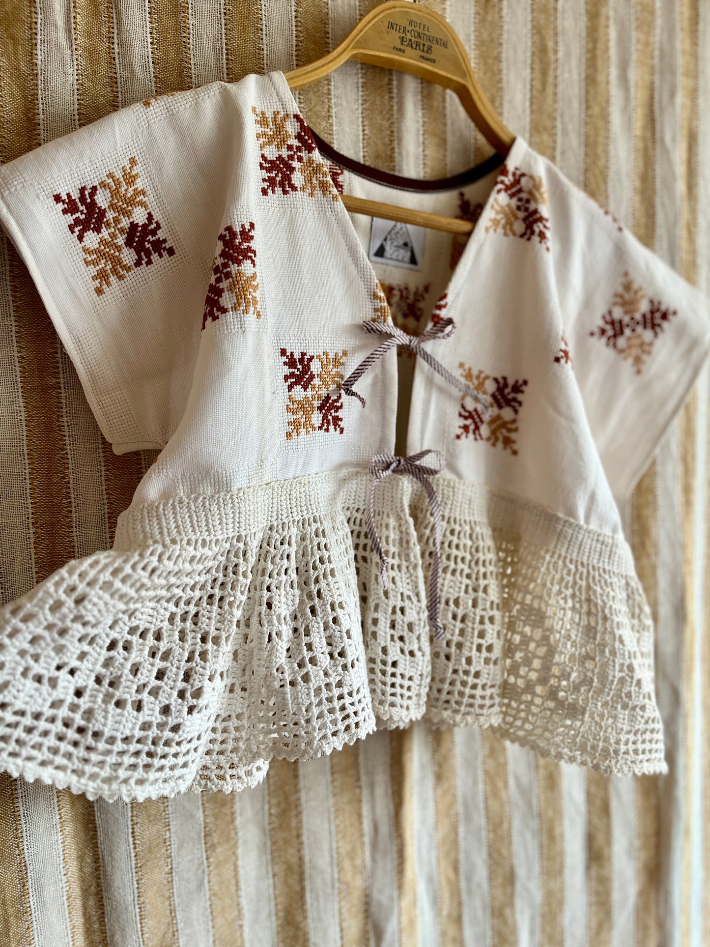 Crochet Dolly Cropped Top