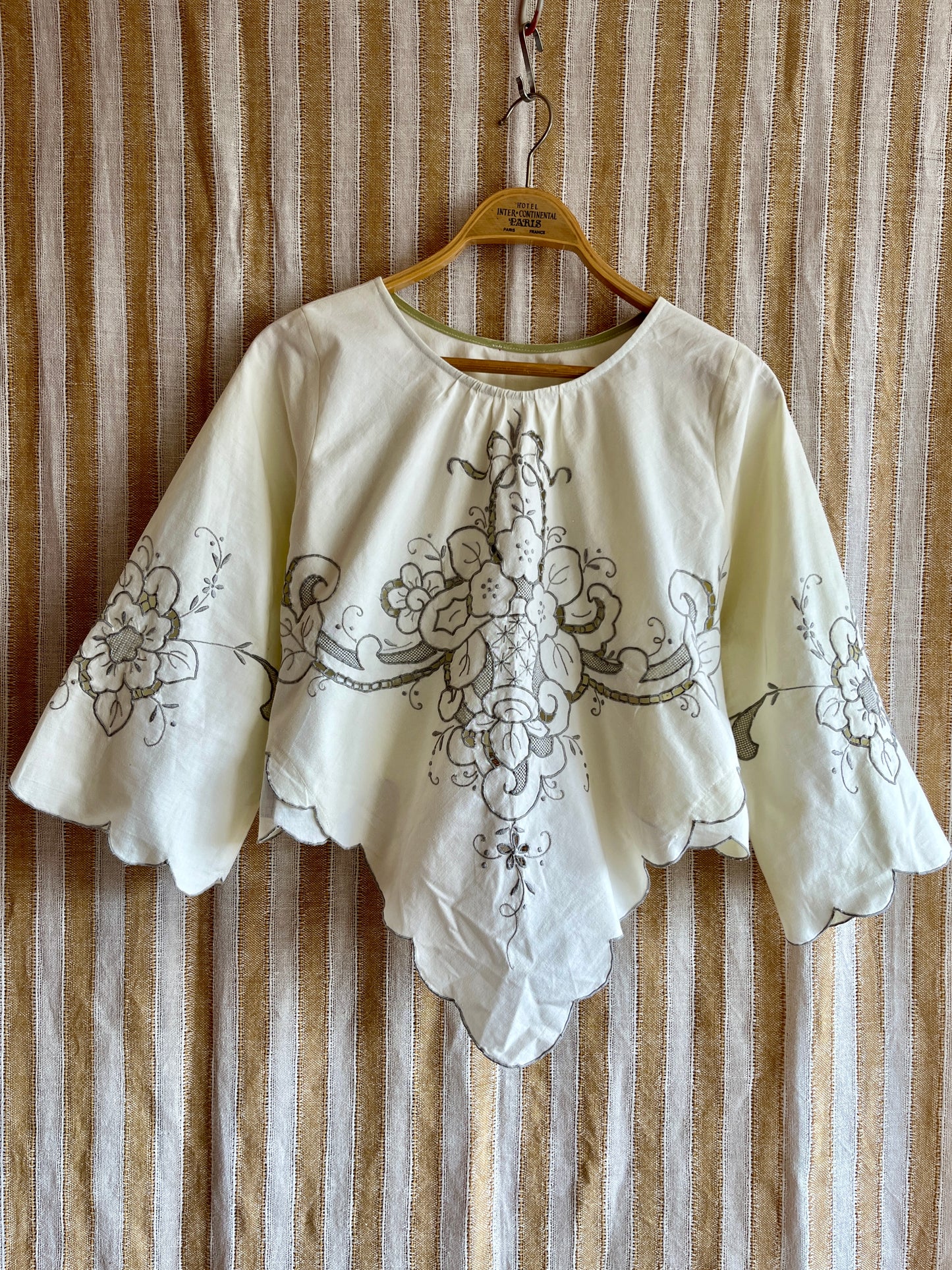 Diamond Top (Reversible) Butter Yellow Cotton