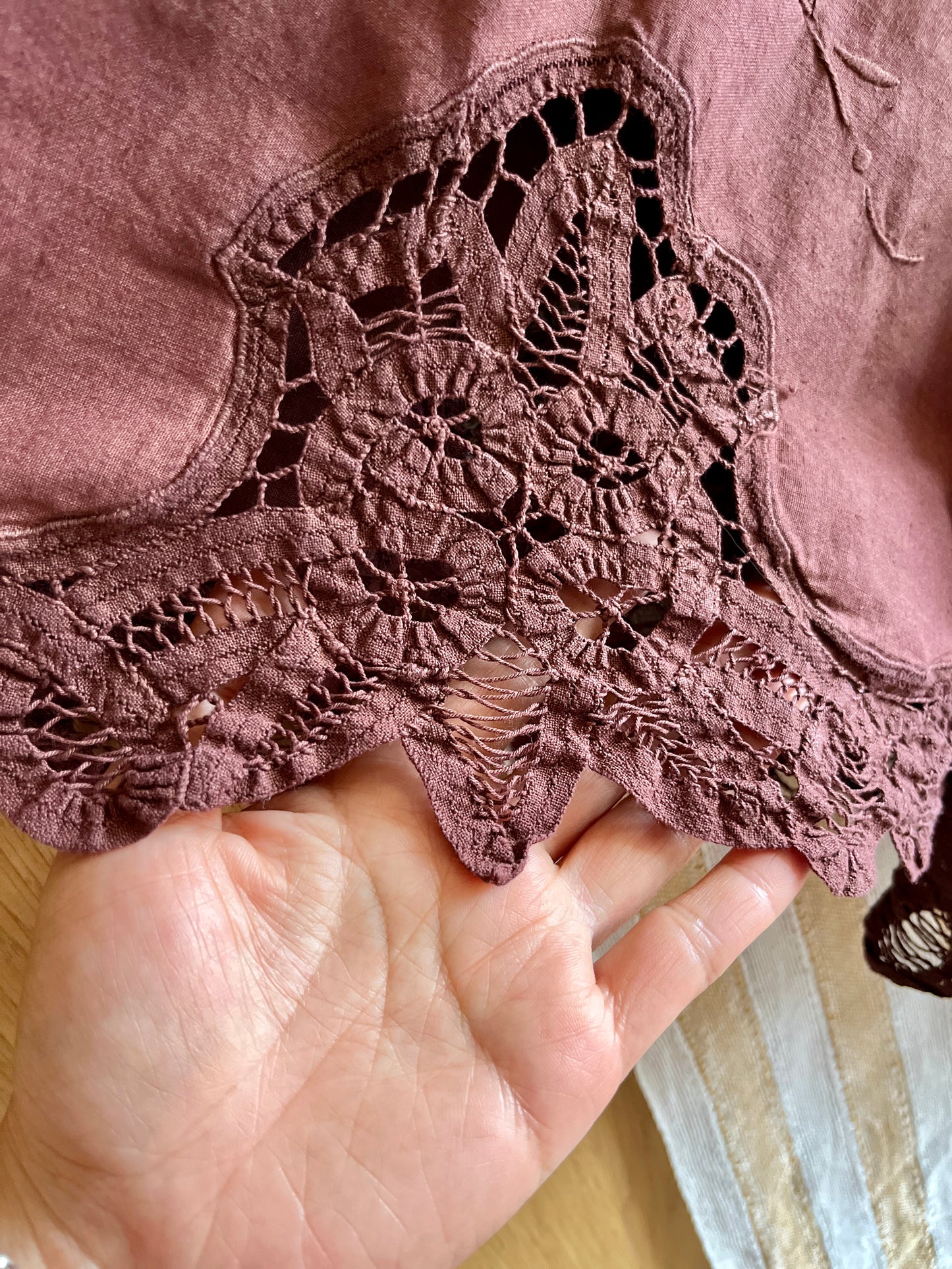 Passion Dyes - Circular crochet bell sleeve blouse