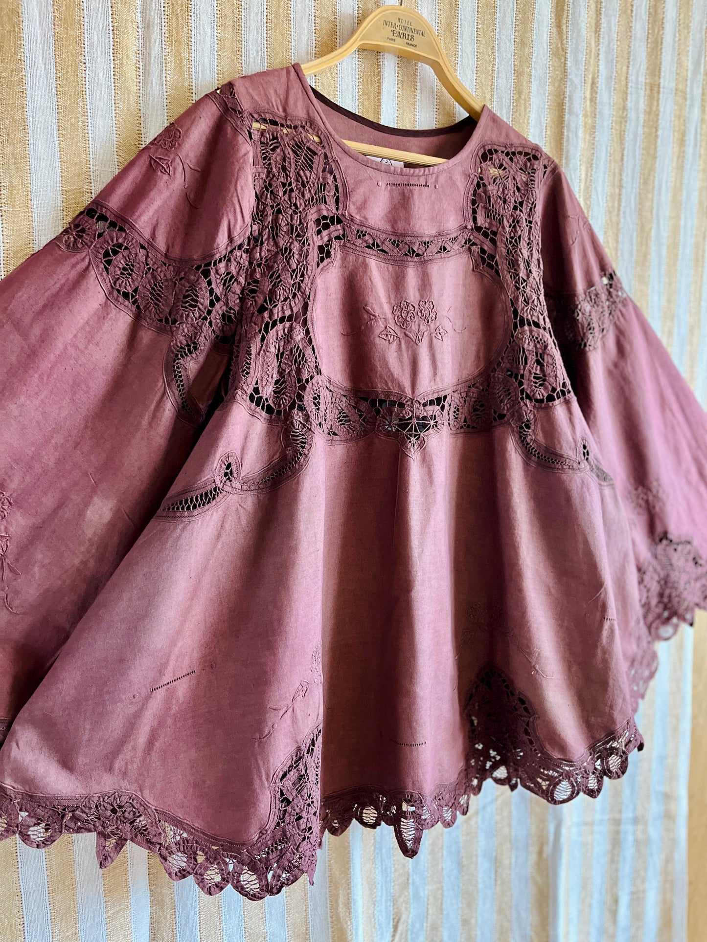 Passion Dyes - Circular crochet bell sleeve blouse