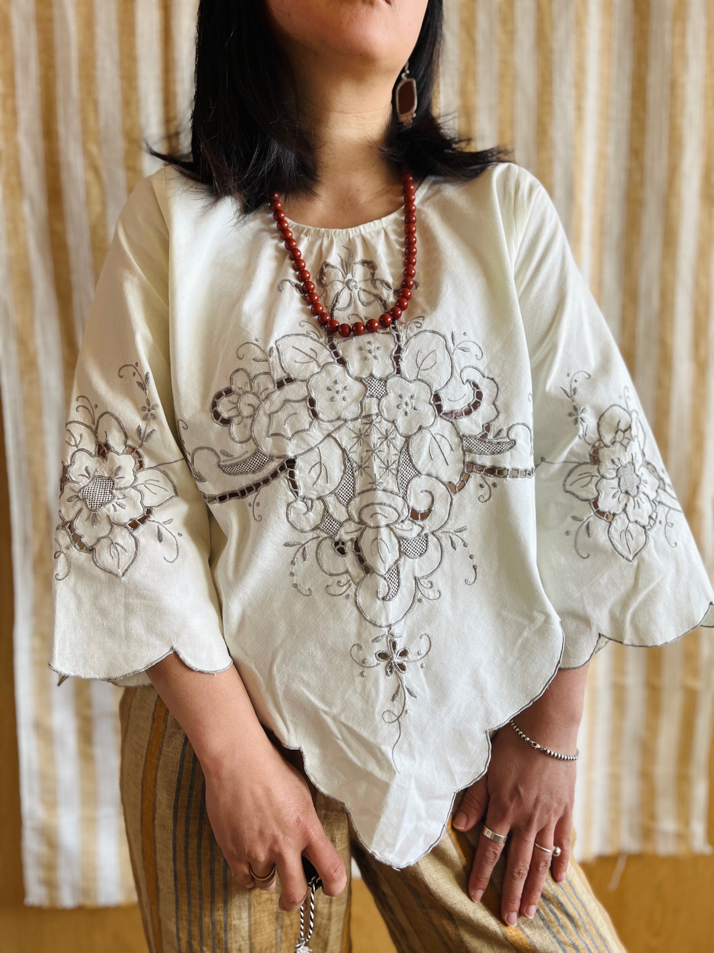 Diamond Top (Reversible) Butter Yellow Cotton