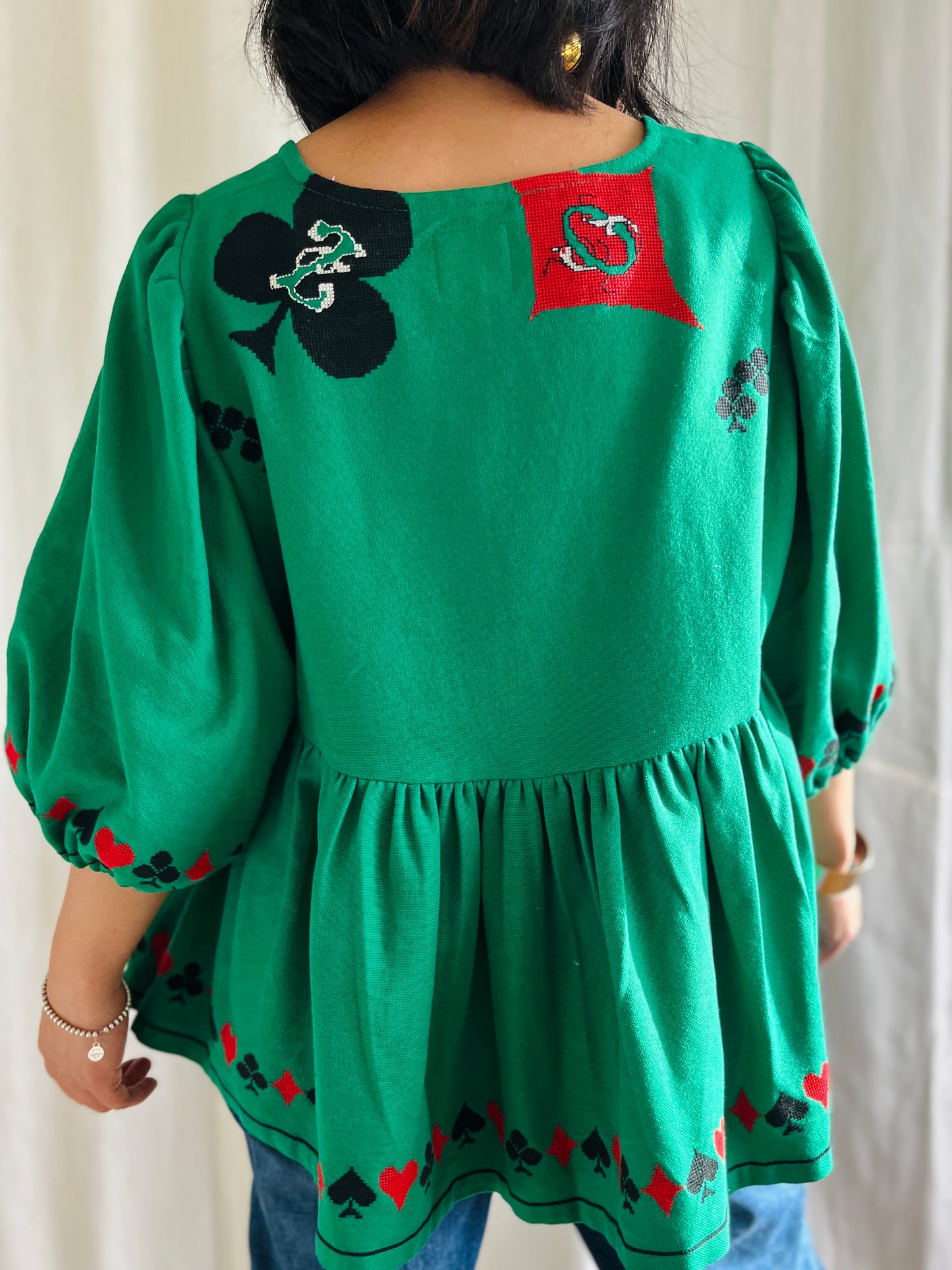 🎴 Poker Night Blouse