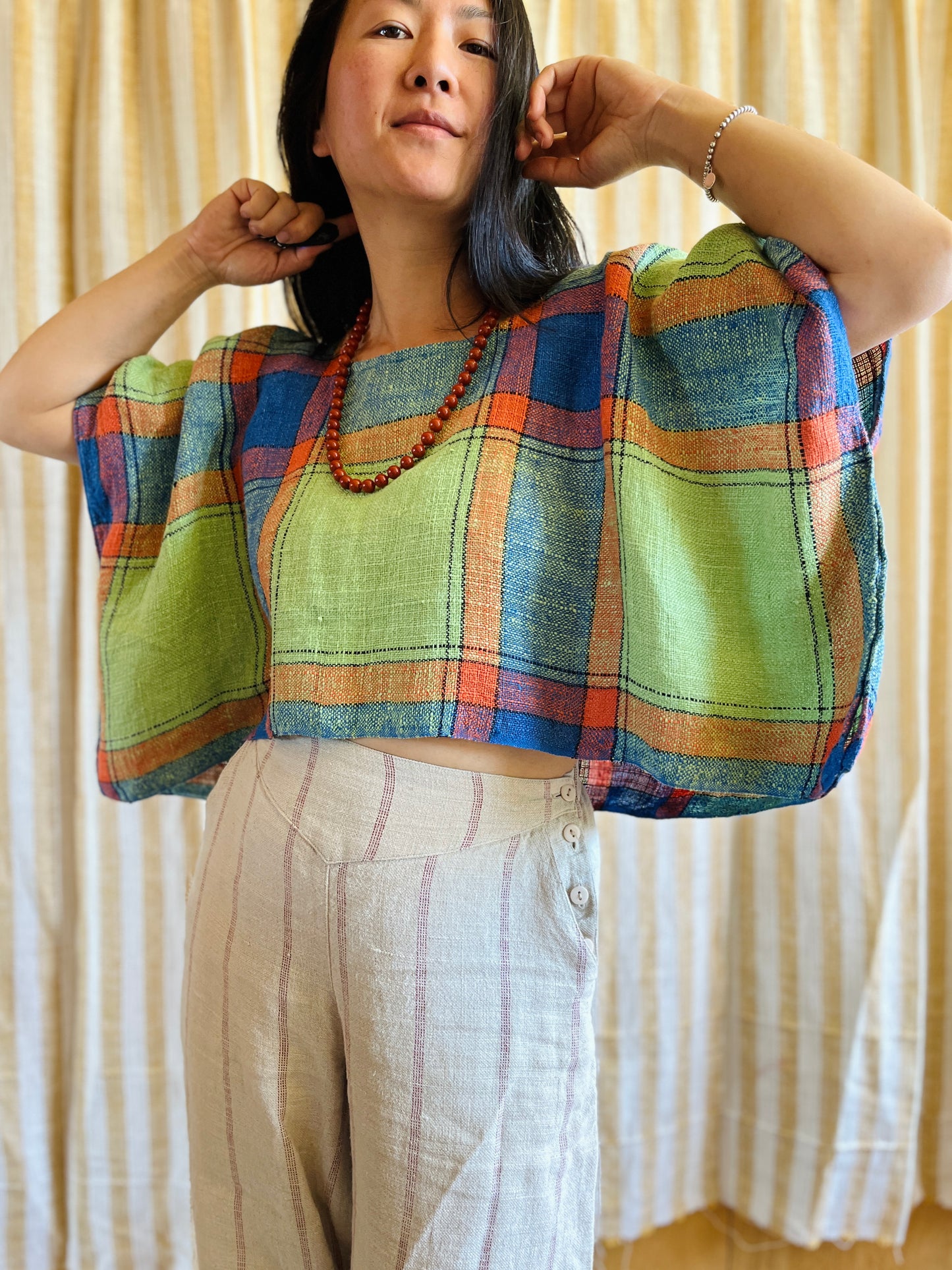Hand weaved Swedish Top