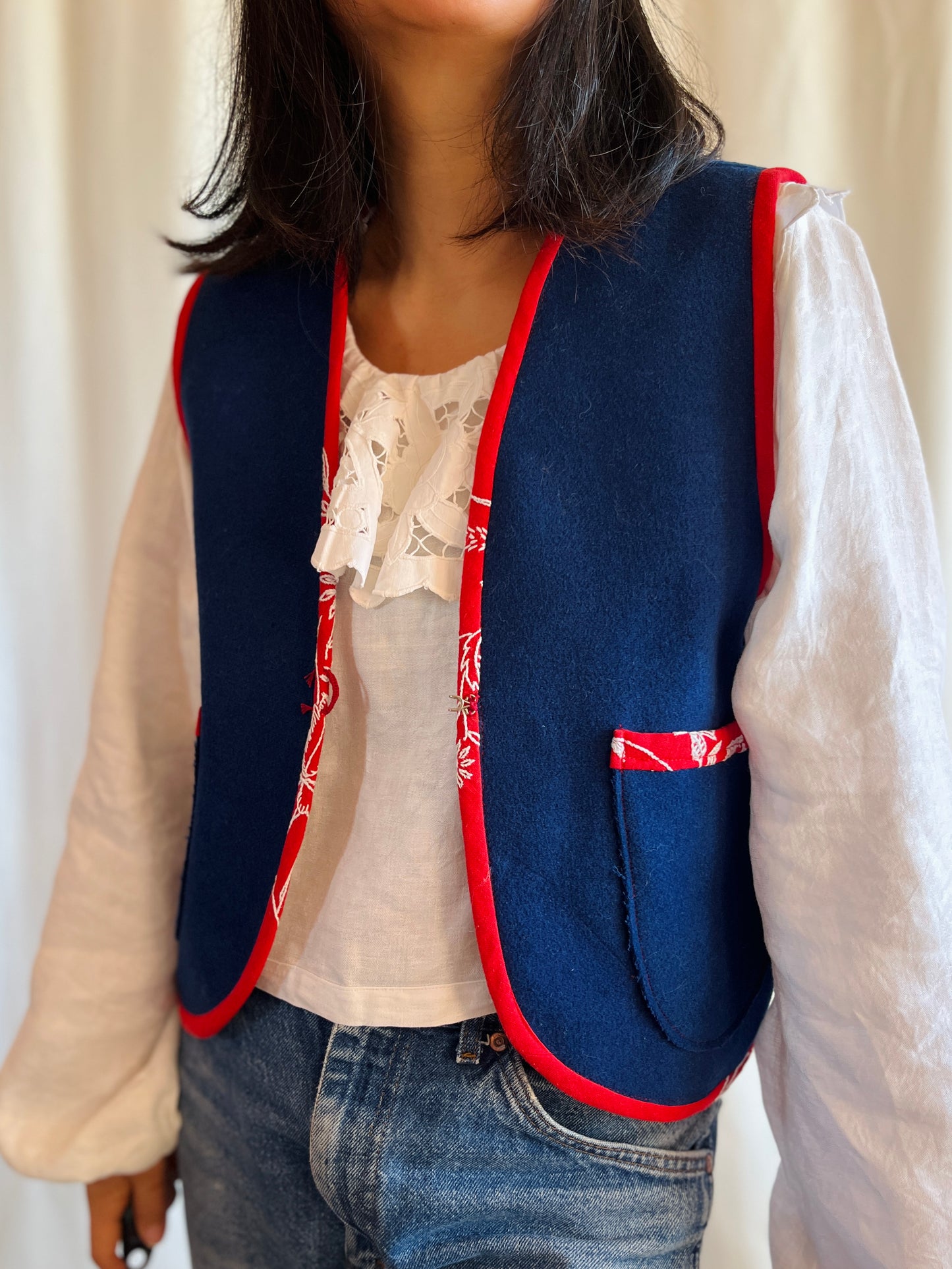 Little children play padded Vest (reversible)