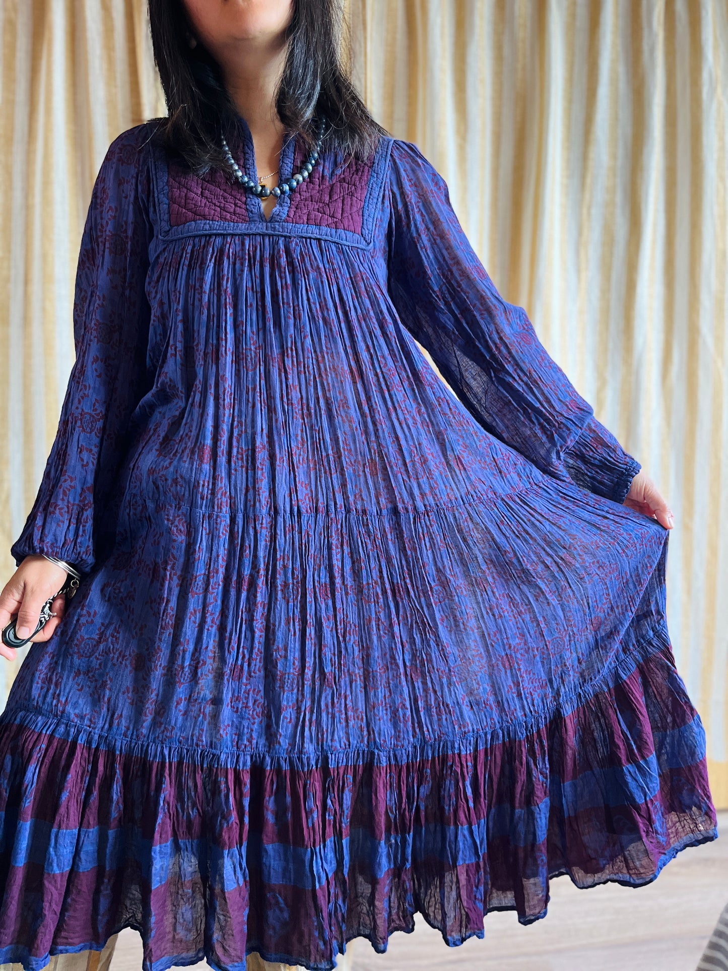 Air thin Indian summer dress