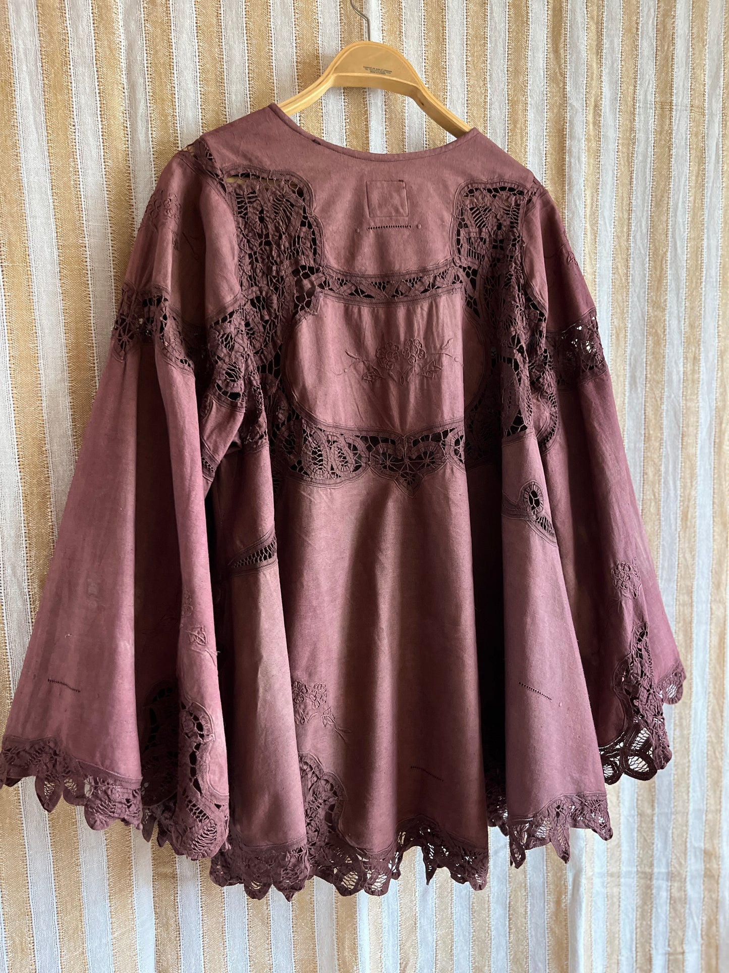 Passion Dyes - Circular crochet bell sleeve blouse