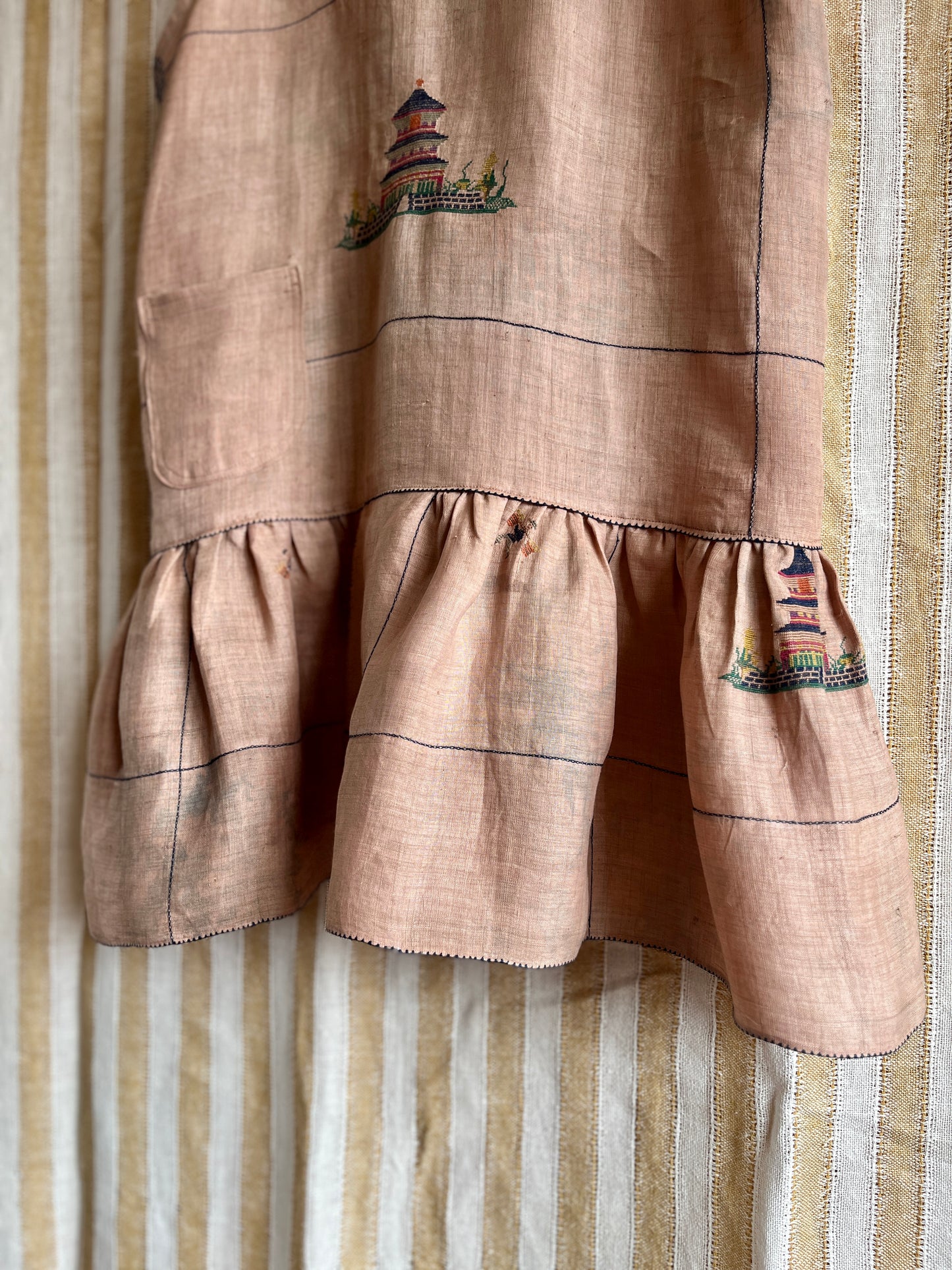 Passion Dyes - Rice linen sun dress