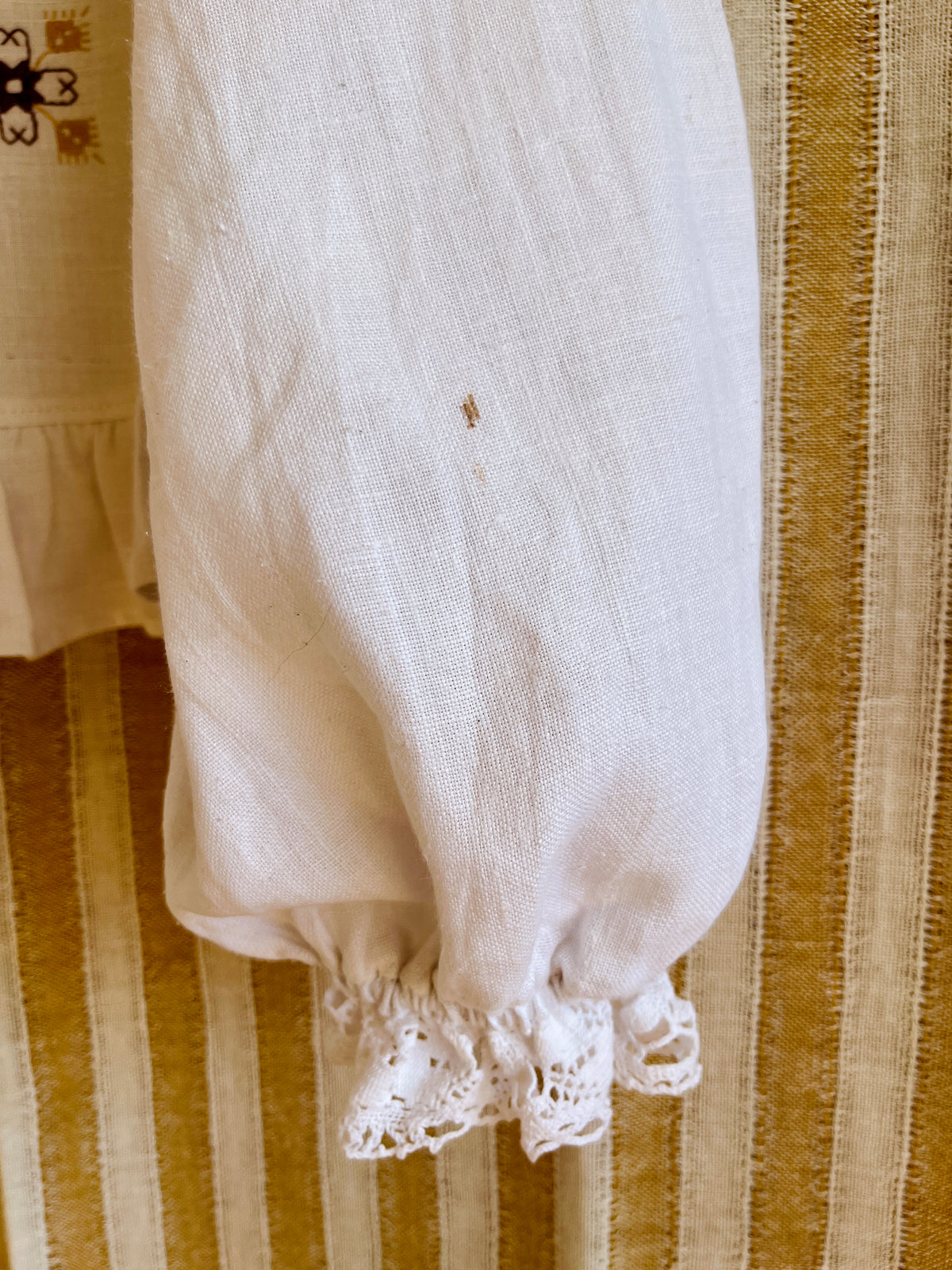 Lagartera Embroidered goddess blouse