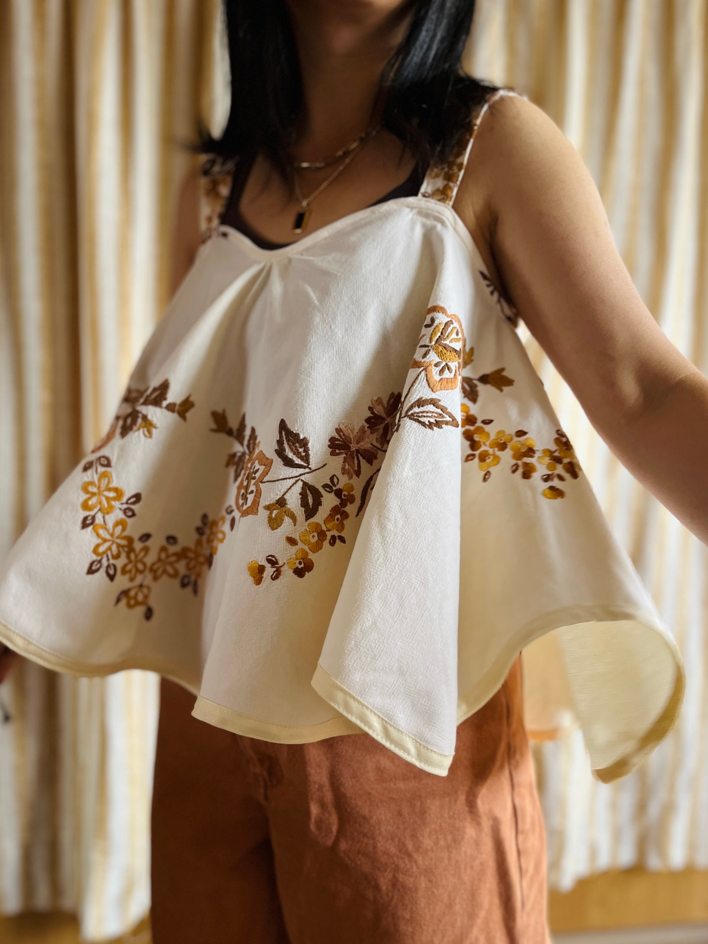Circular tablecloth top - Sunset