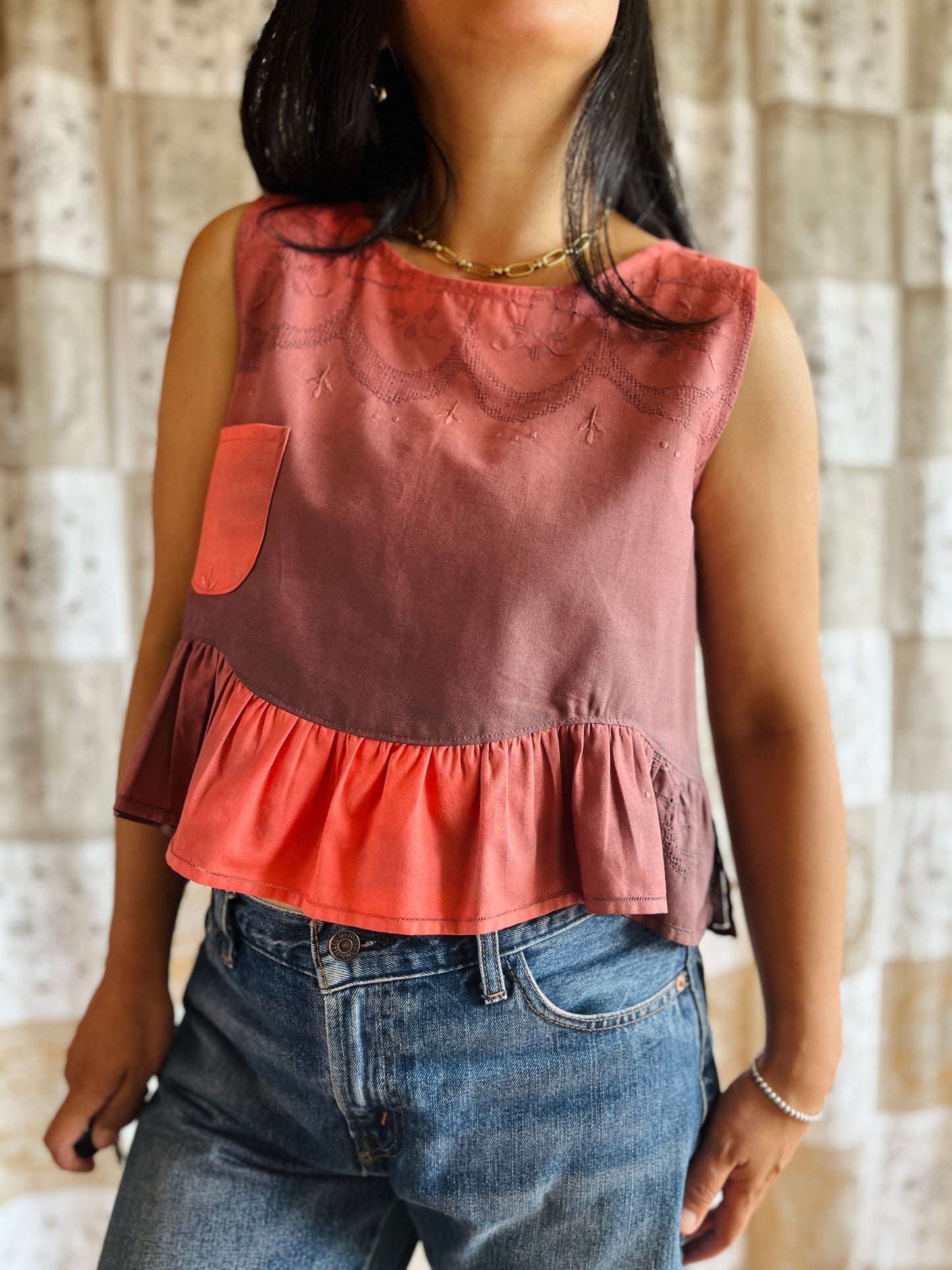 Sunset dolly tank top