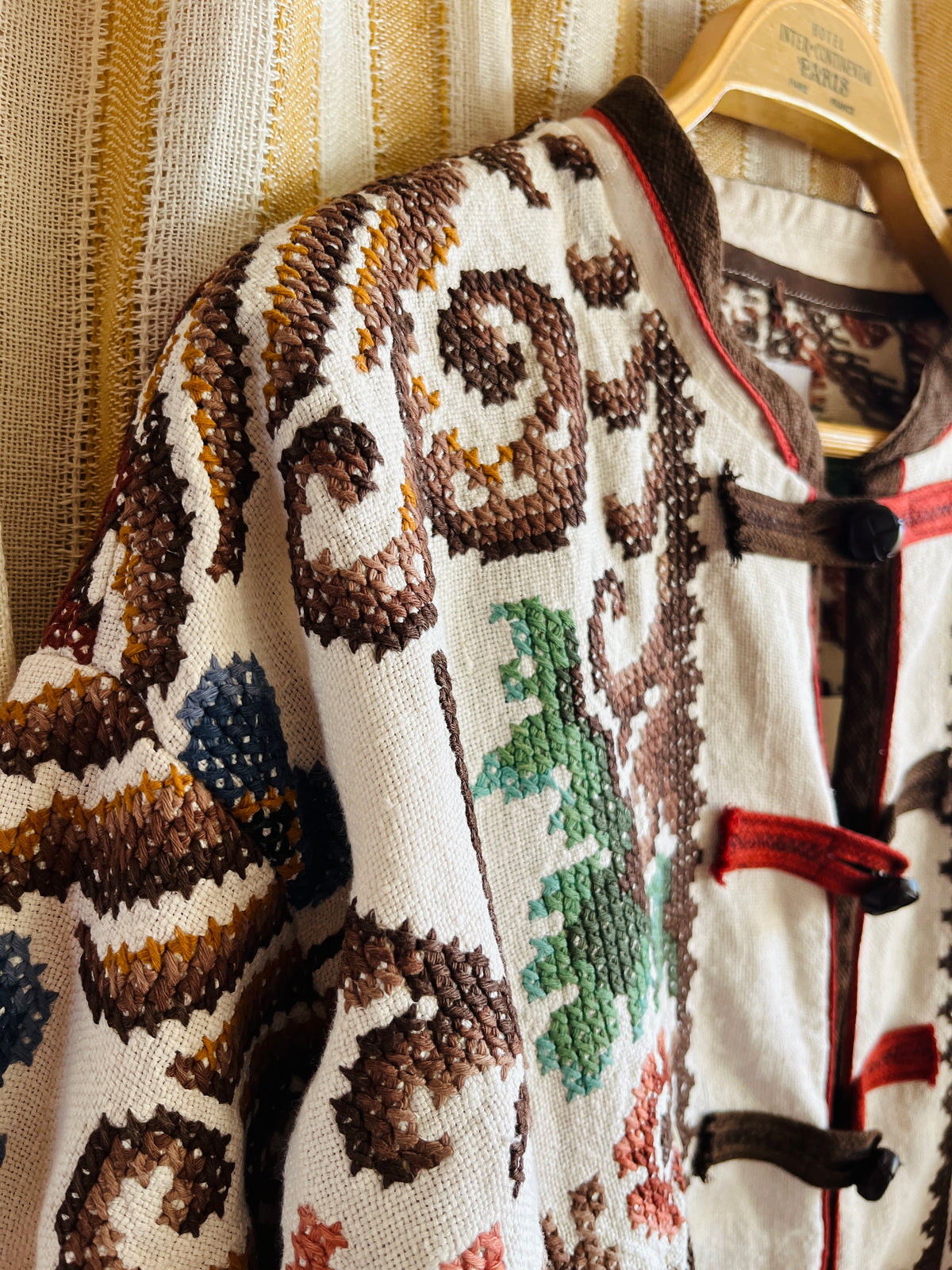 Ancient Wild Dragon Embroidered Bomber Jacket
