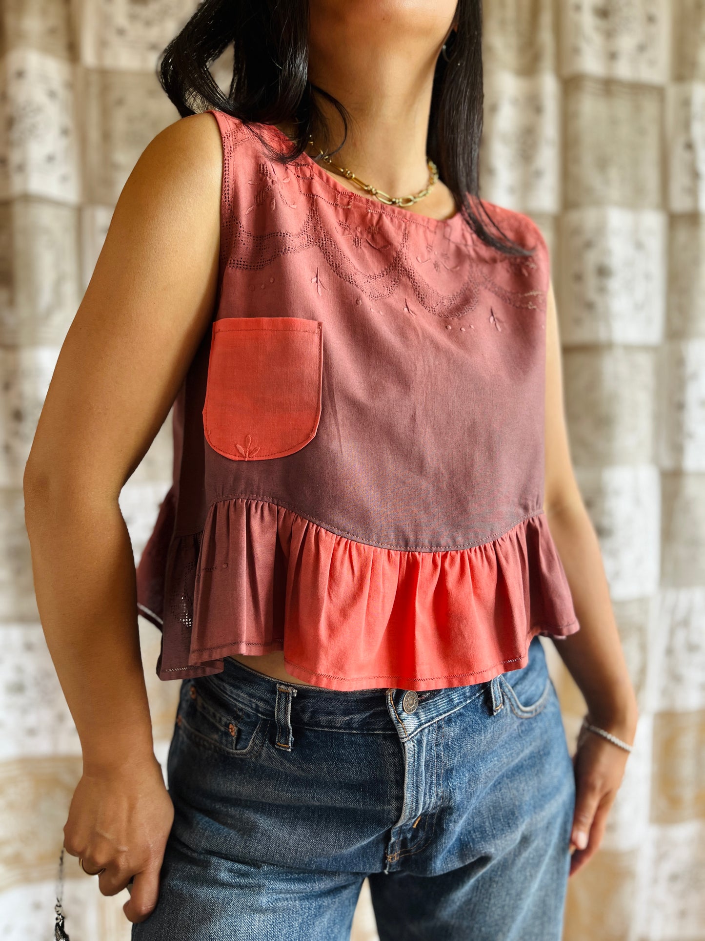 Sunset dolly tank top