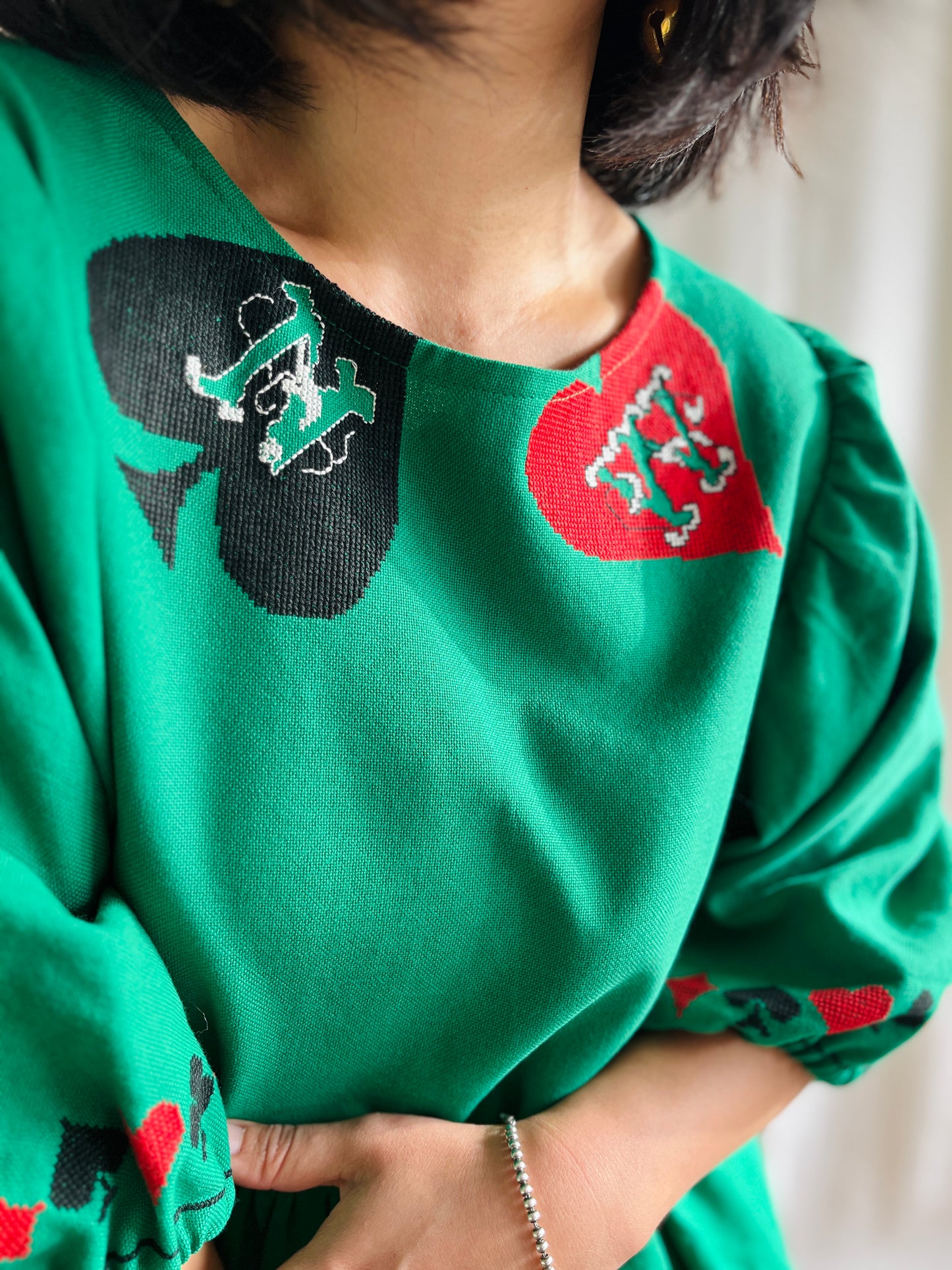 🎴 Poker Night Blouse