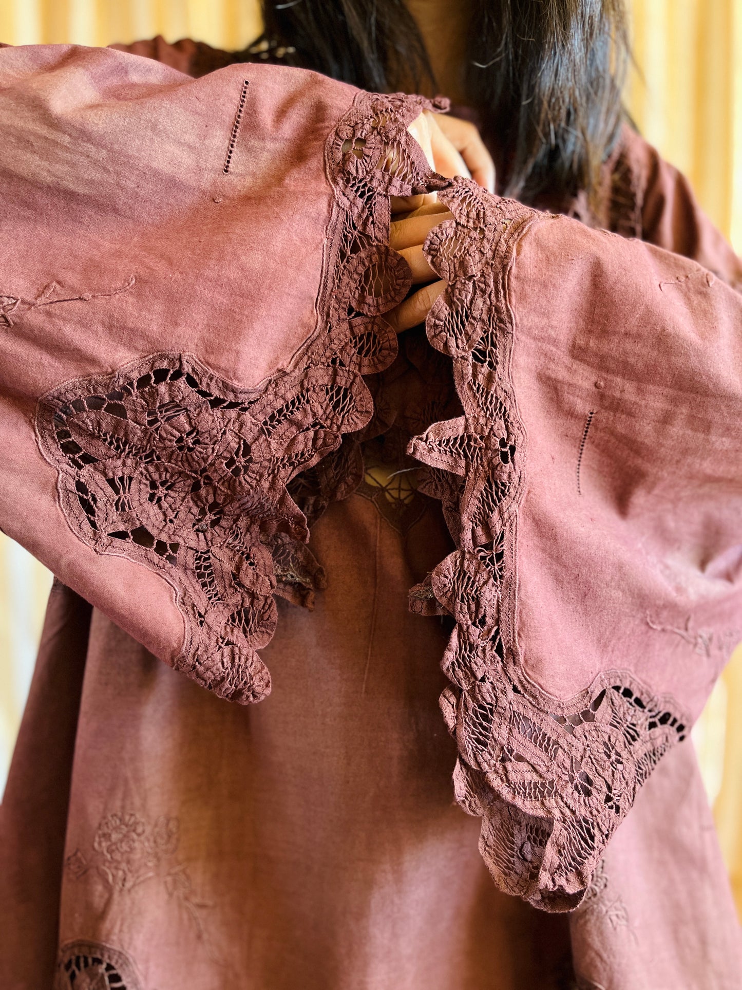 Passion Dyes - Circular crochet bell sleeve blouse
