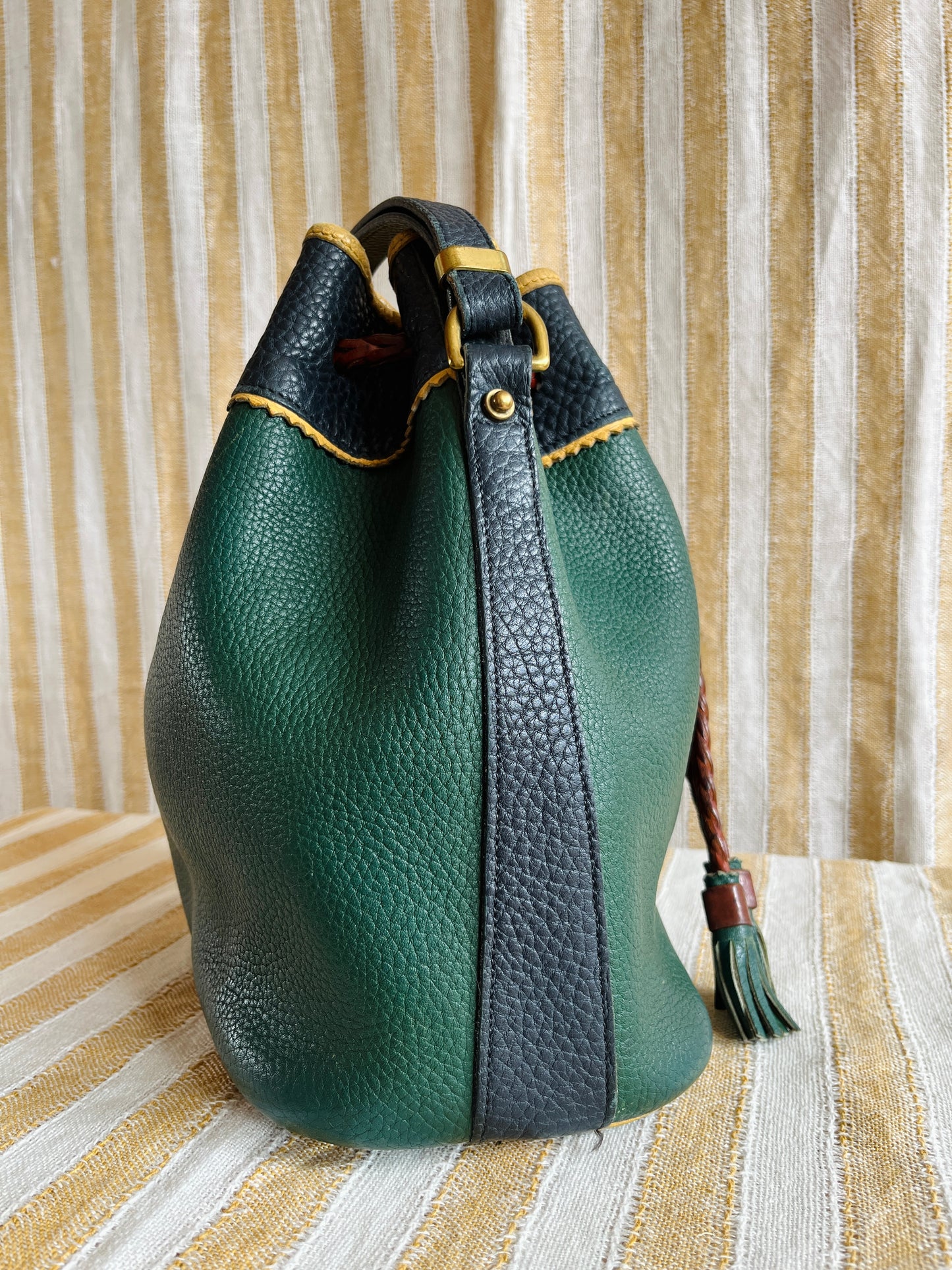 Teton Kelly Green Drawstring Bag