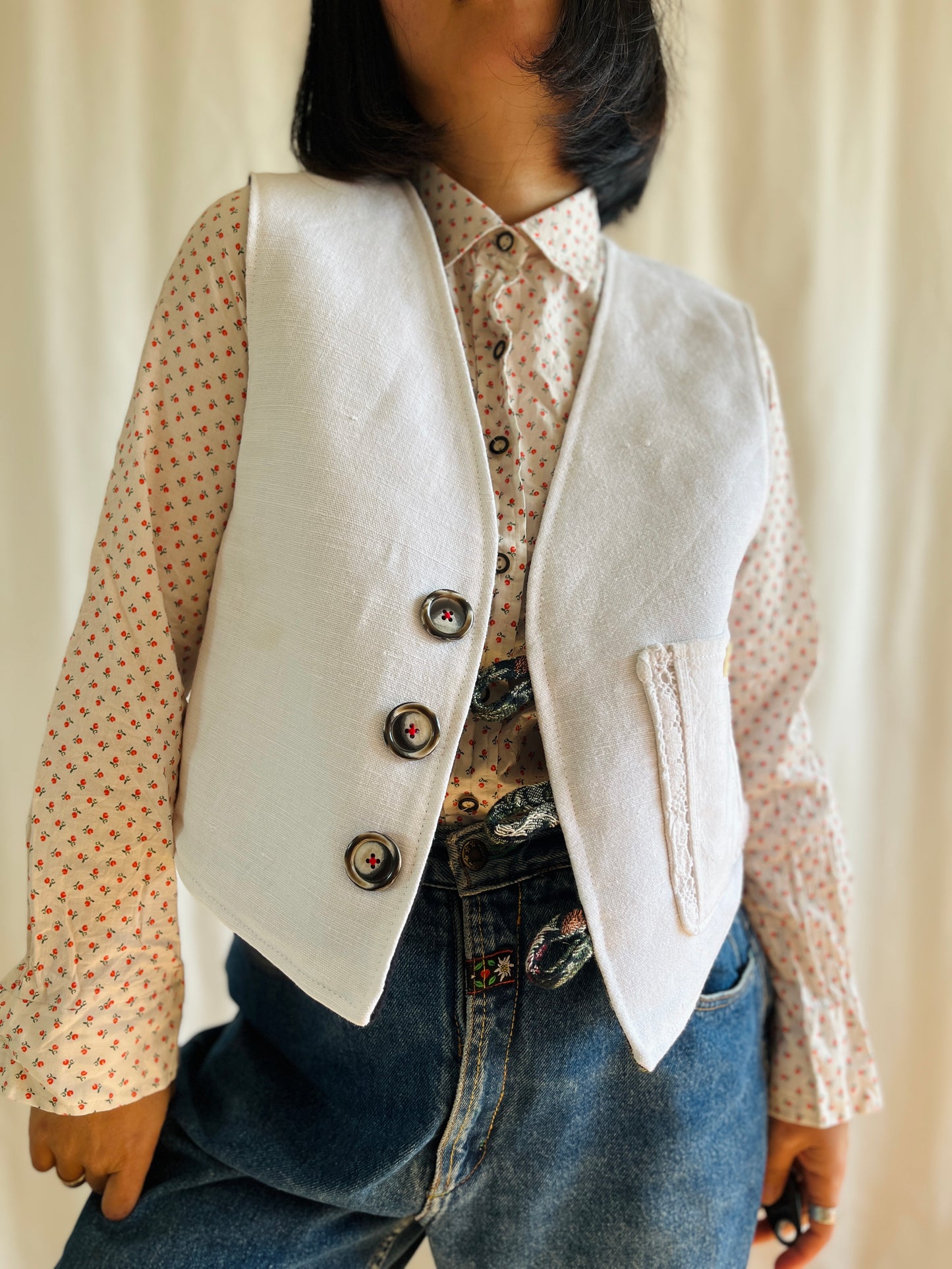 👒 Victorian hunting reversible waistcoat