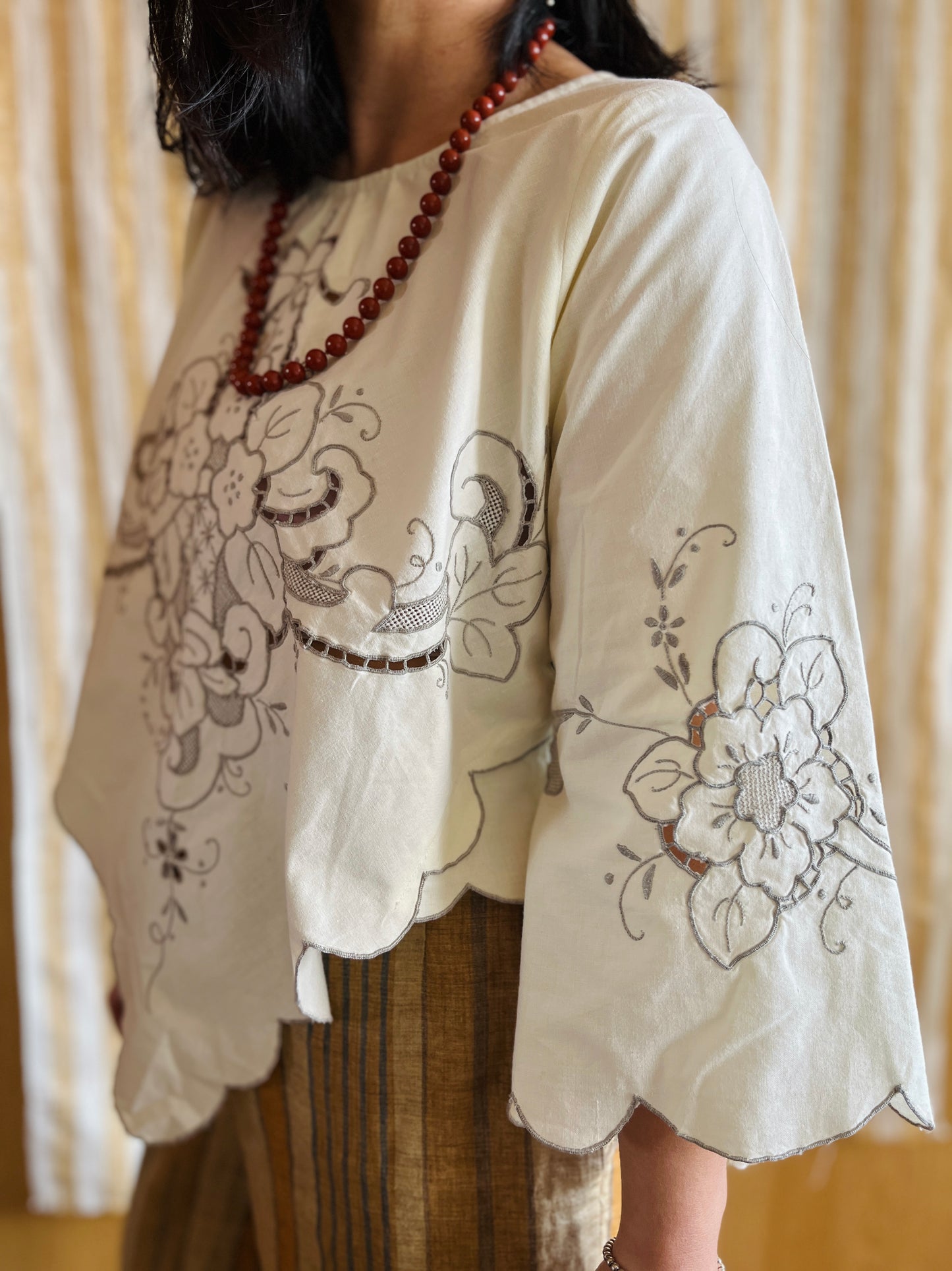 Diamond Top (Reversible) Butter Yellow Cotton