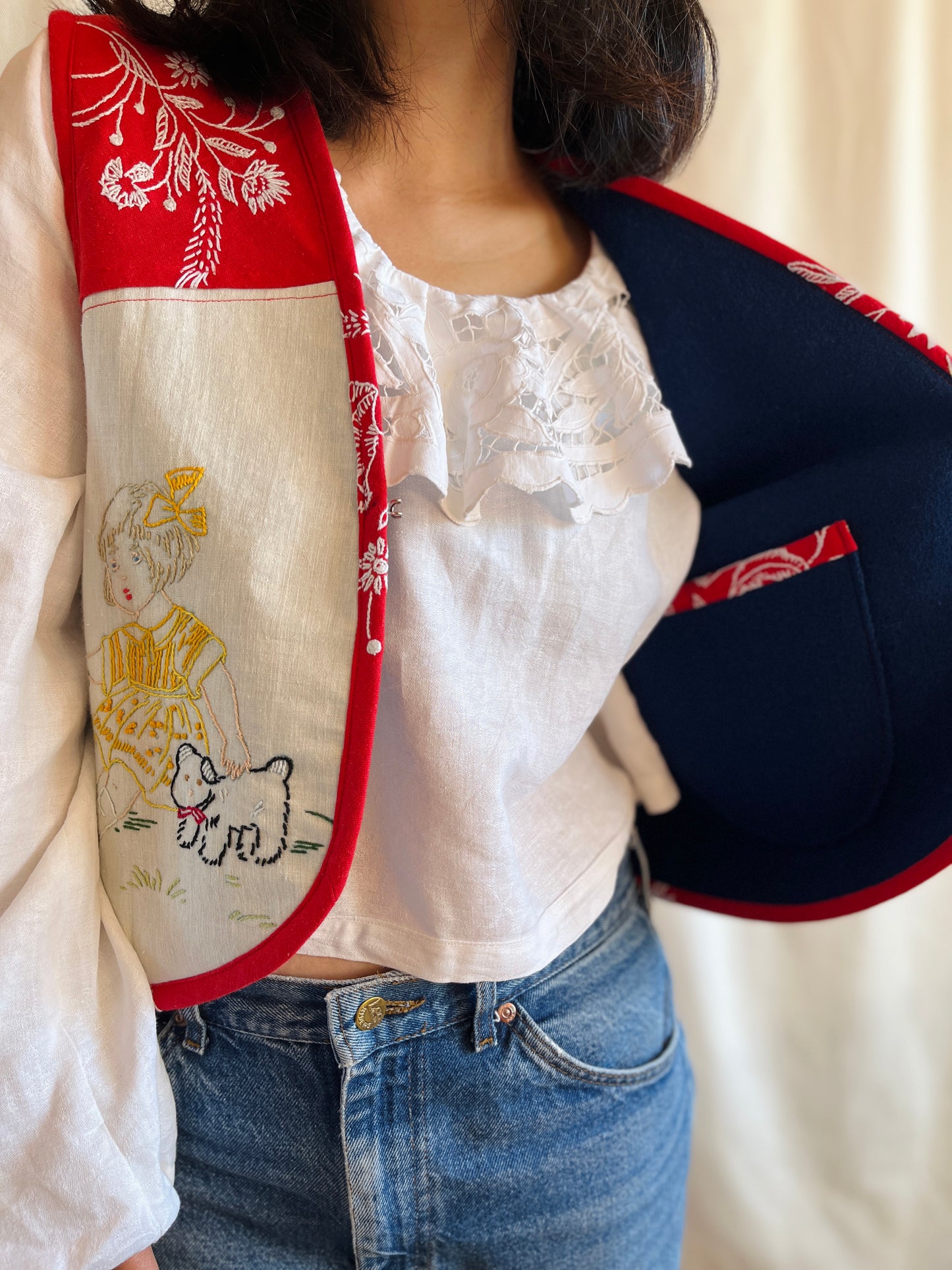 Little children play padded Vest (reversible)