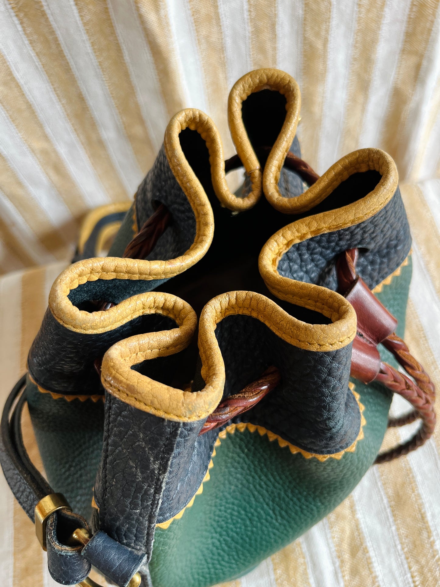 Teton Kelly Green Drawstring Bag