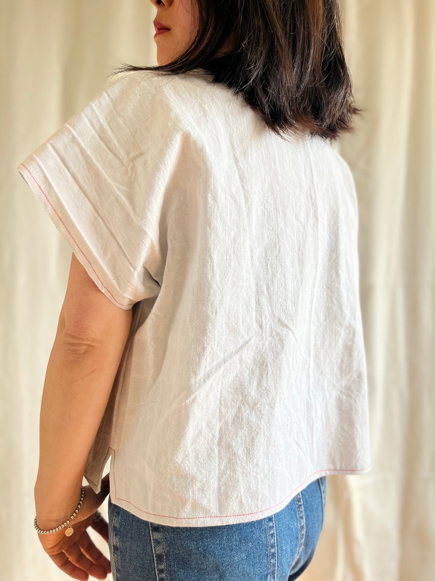 Repurpose Mixed Media Top