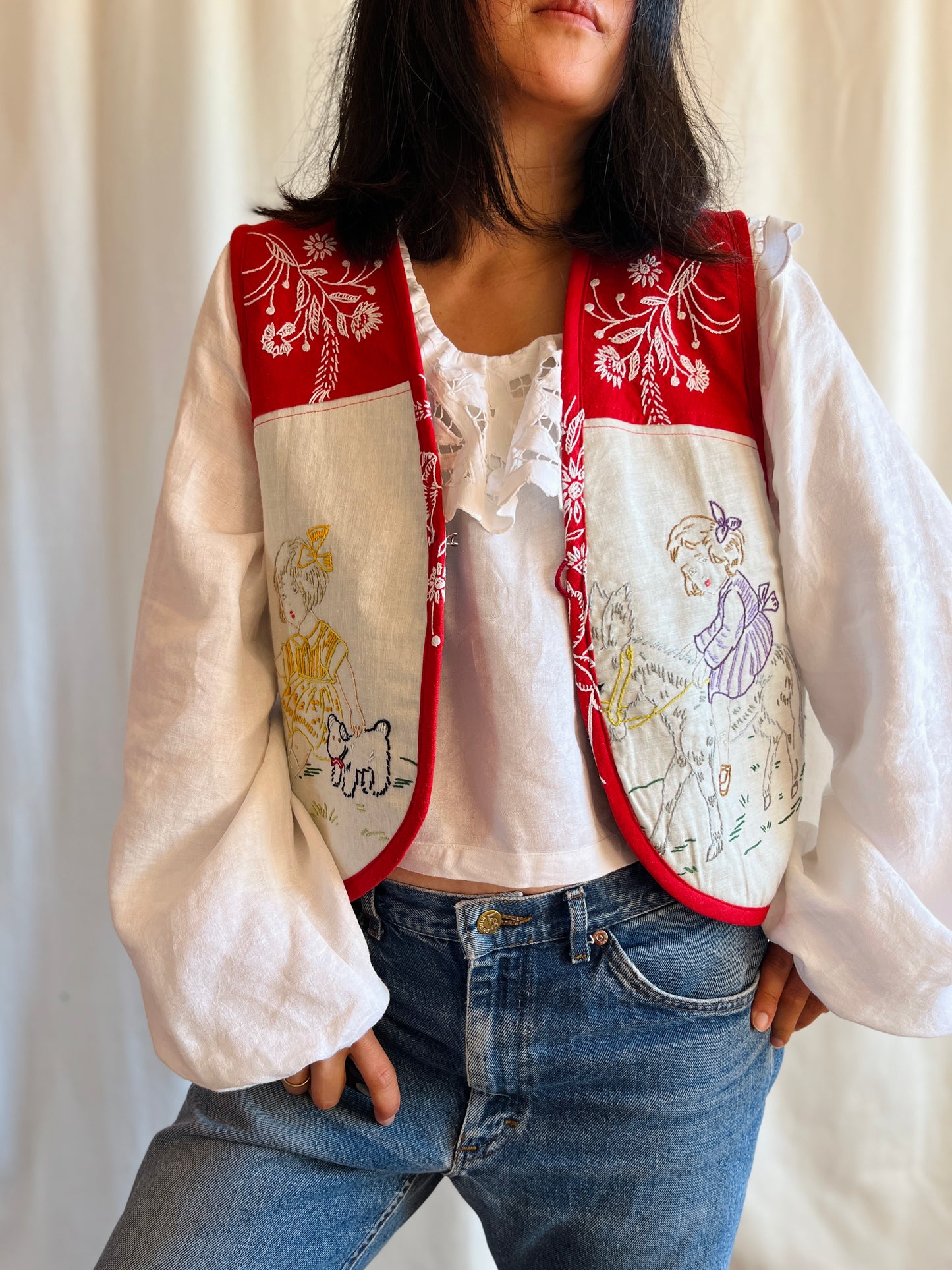 Little children play padded Vest (reversible)