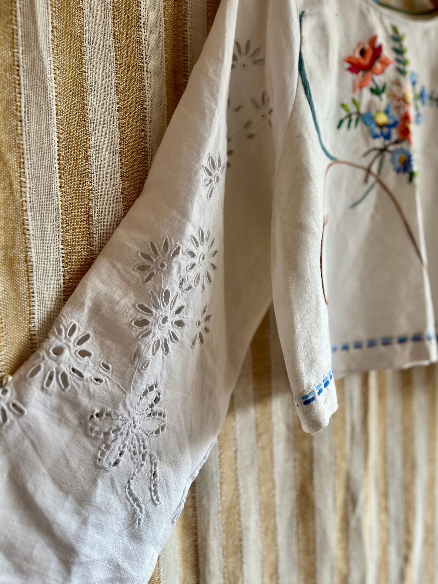 Nordic floral Blouse - Long sleeves