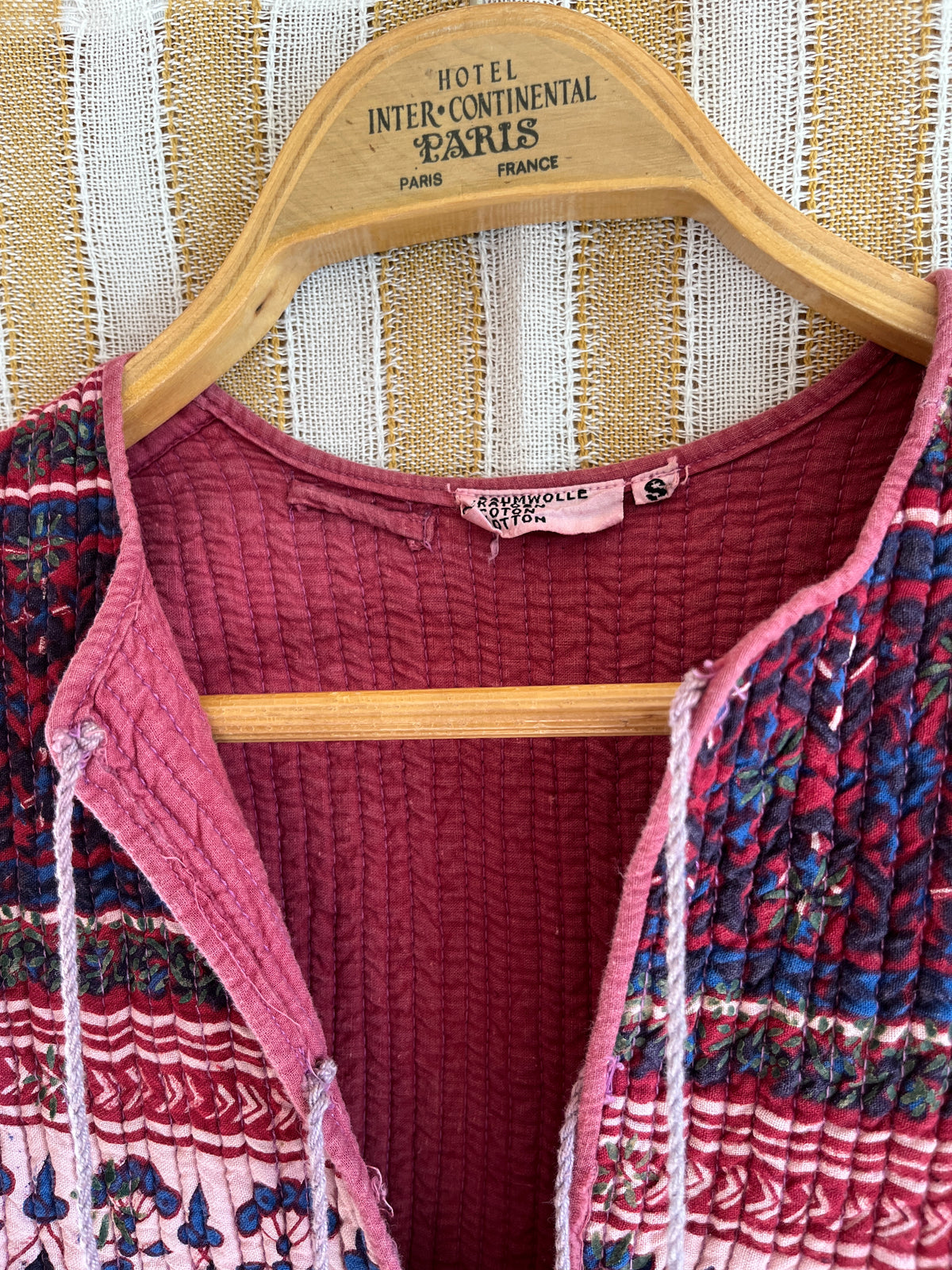 Vintage 80s Glitter Indian dress
