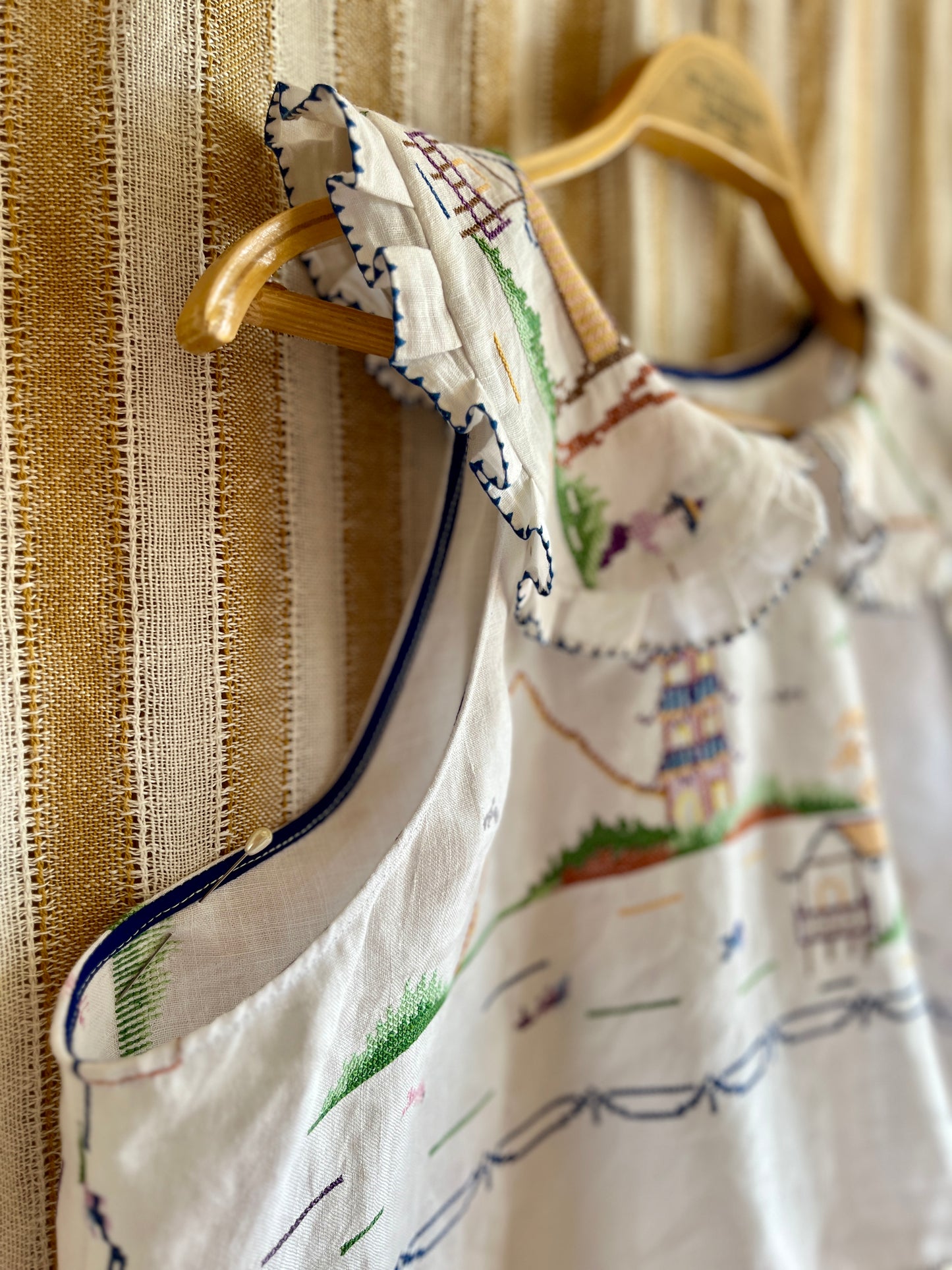 Air thin linen - A trip to Osaka