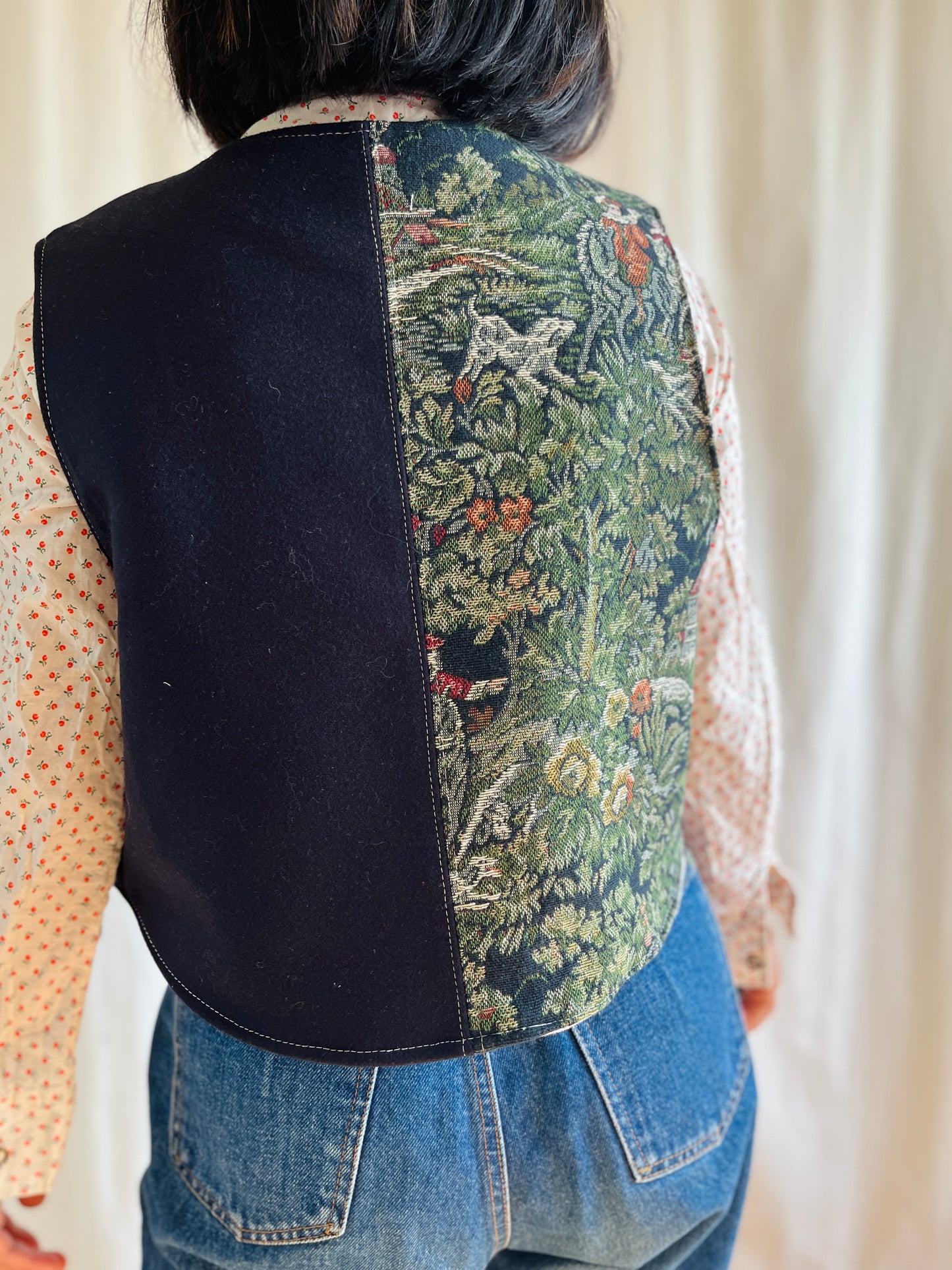 👒 Victorian hunting reversible waistcoat