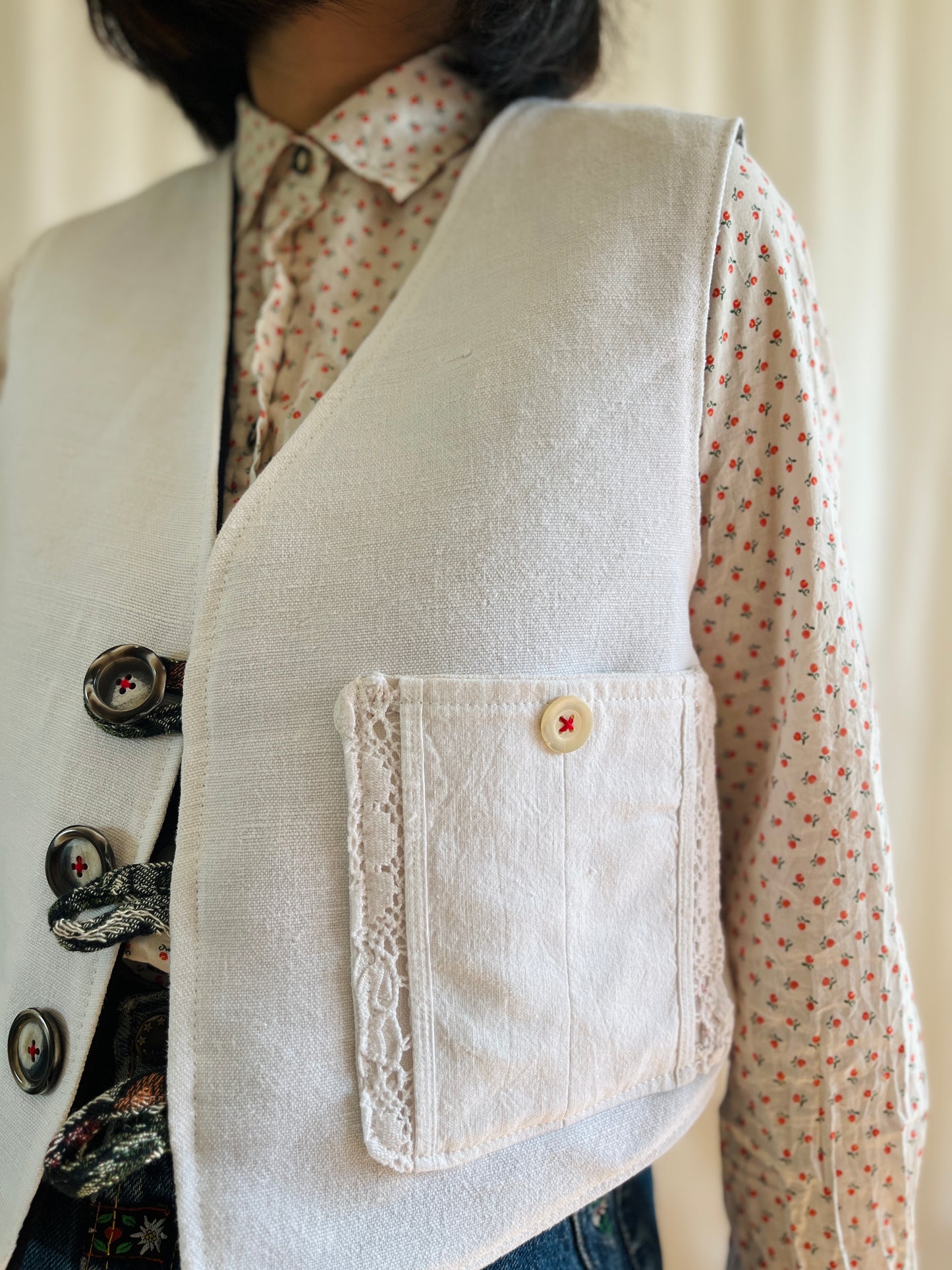 👒 Victorian hunting reversible waistcoat