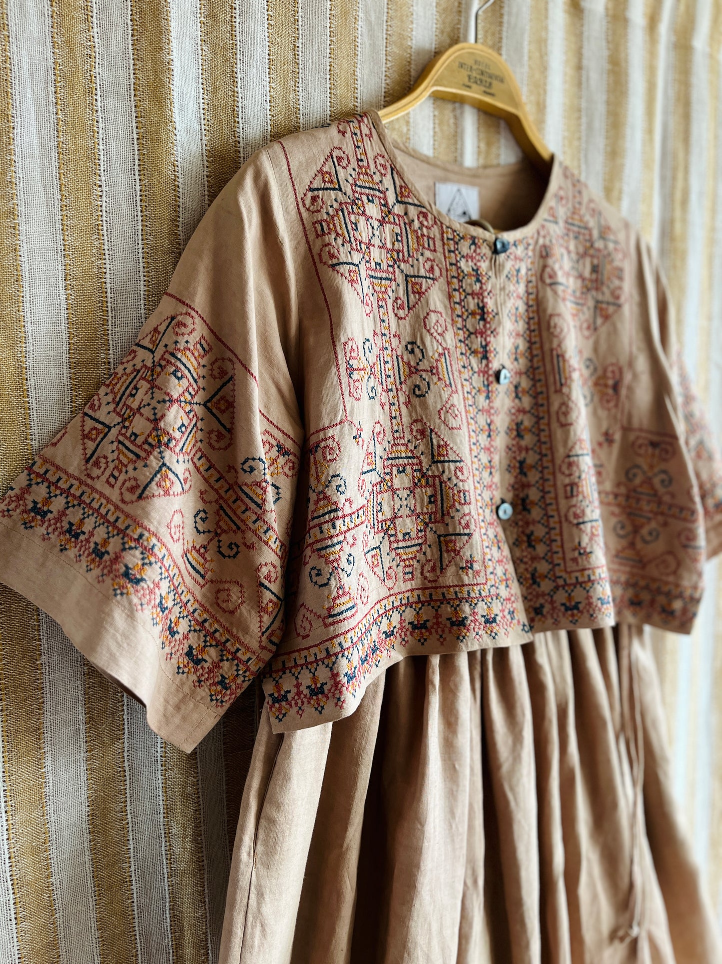 Full embroidery skirt set