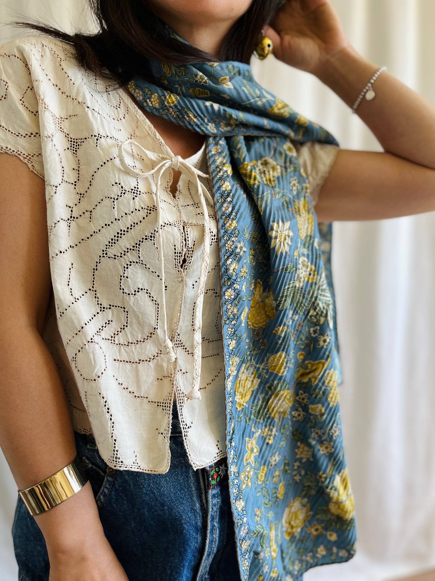 Vintage Liberty Thin Wrinkle scarf