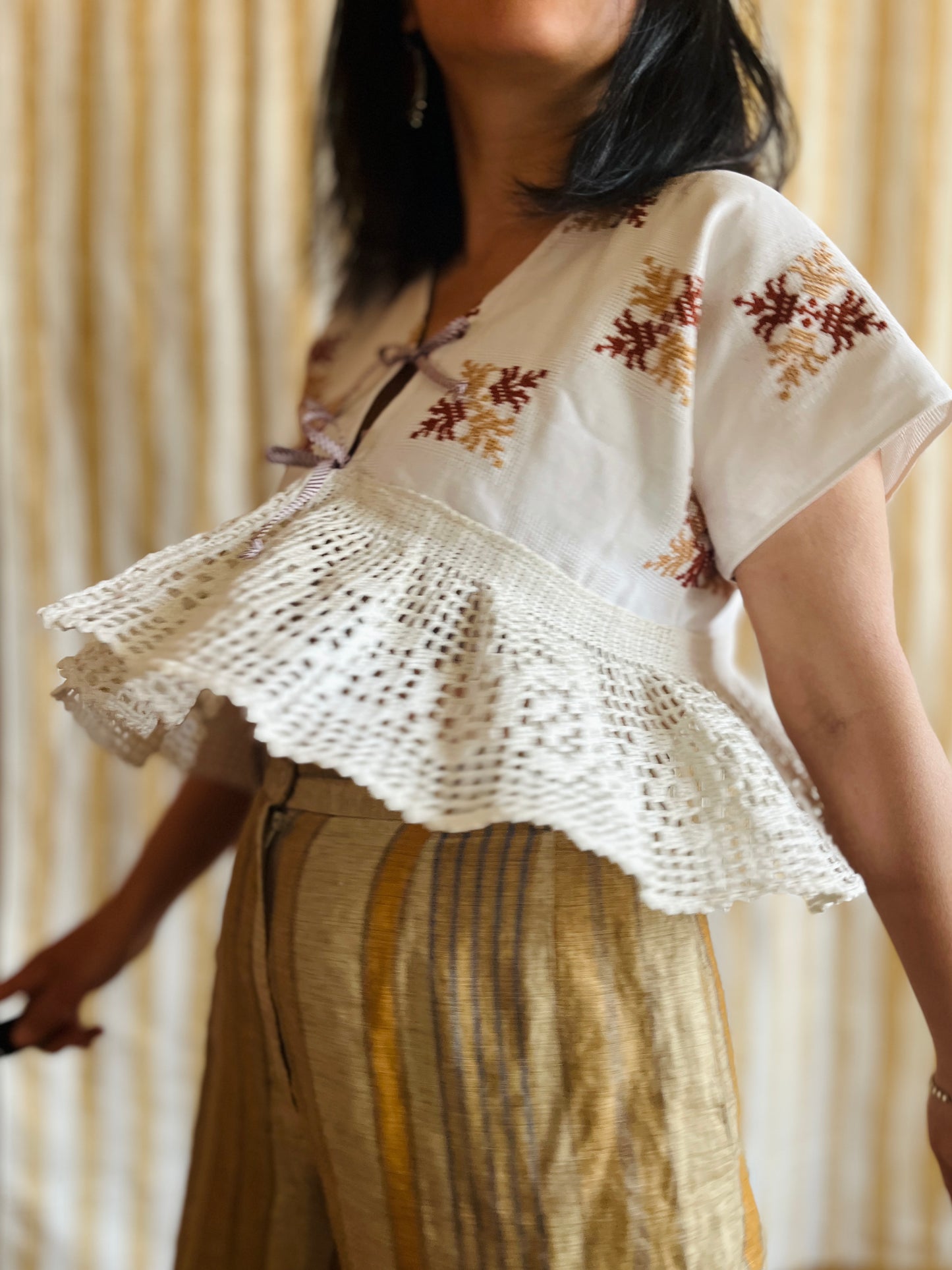 Crochet Dolly Cropped Top