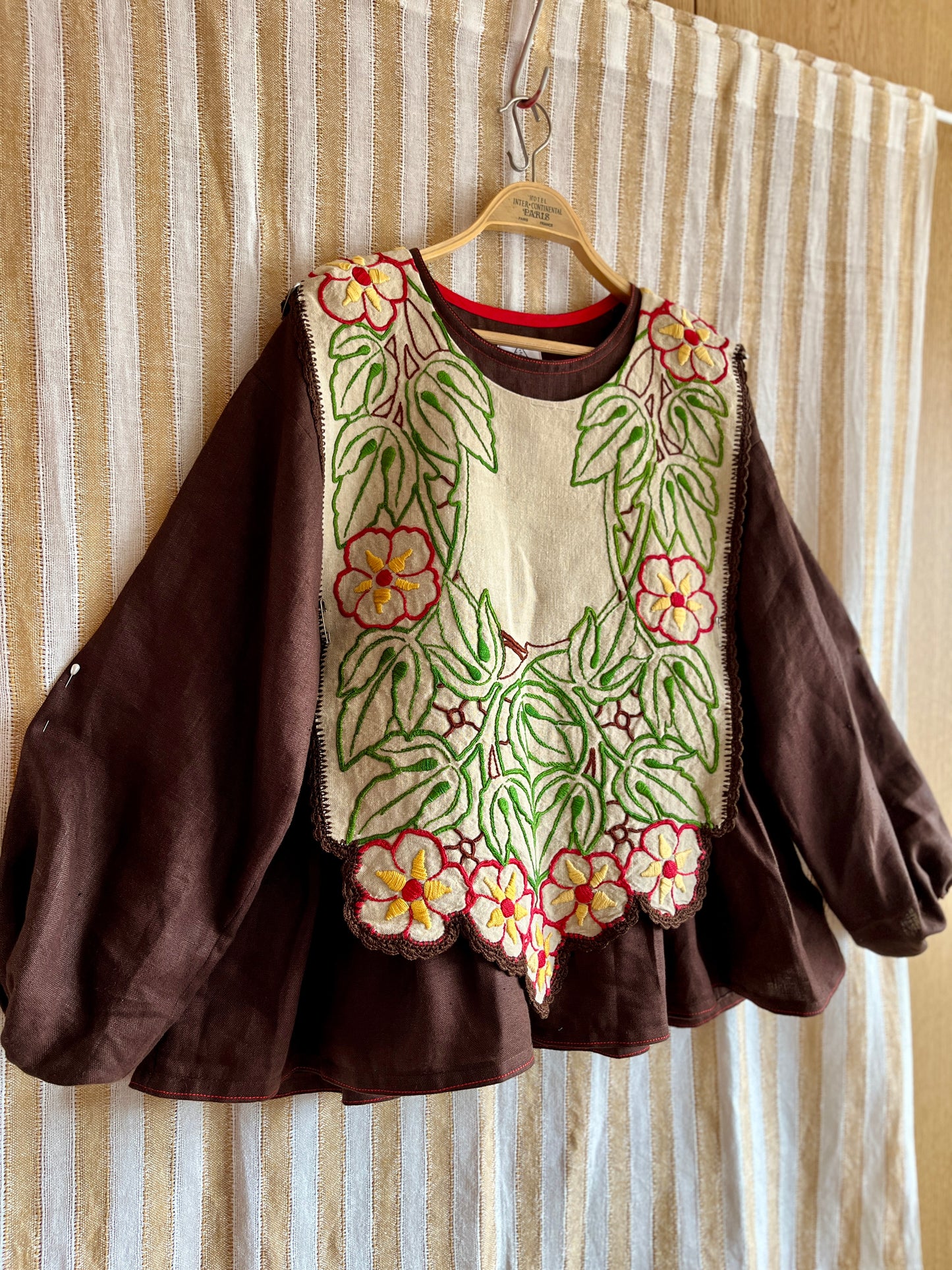 Antique Table Runner Mini Dress