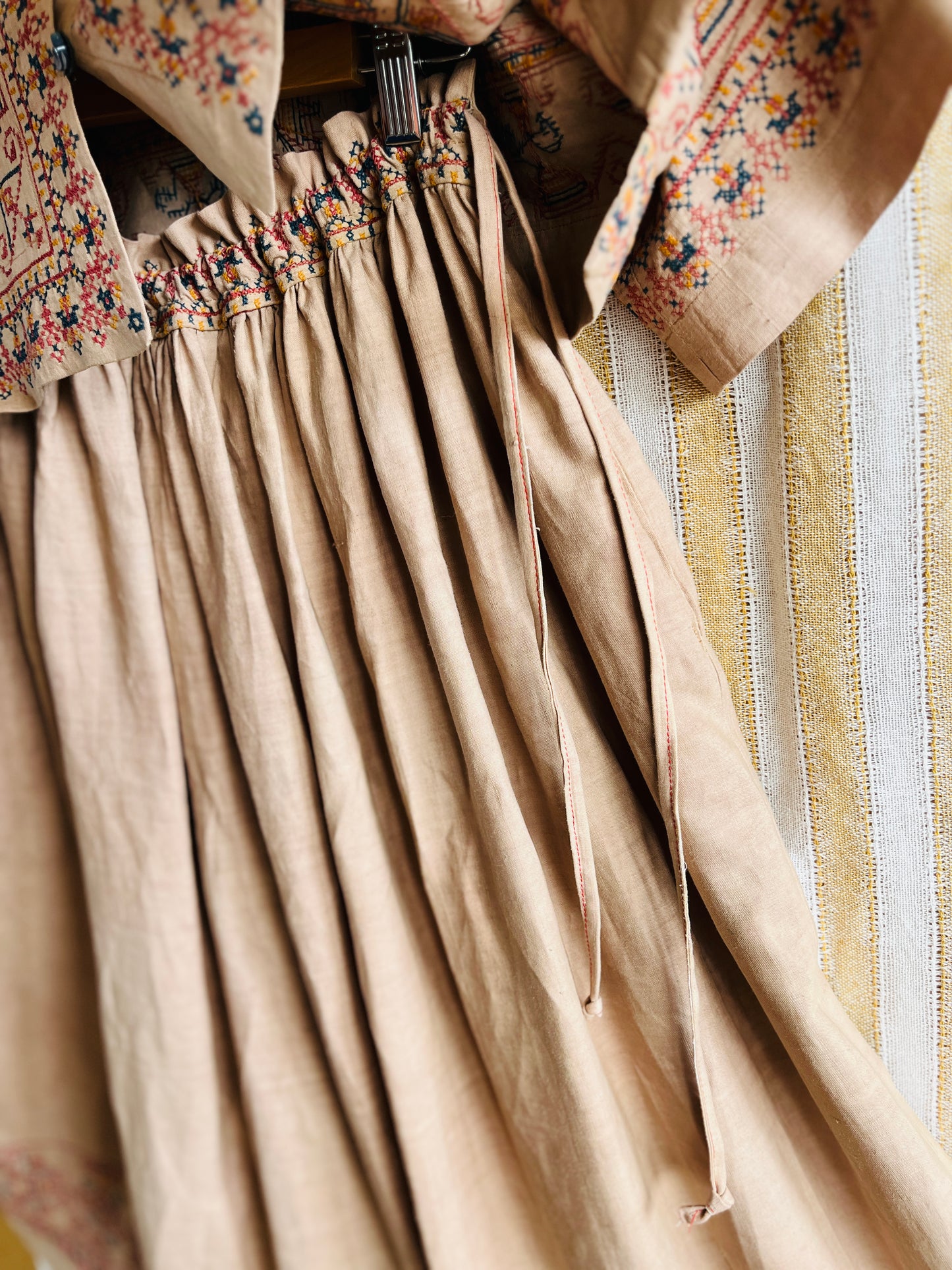 Full embroidery skirt set