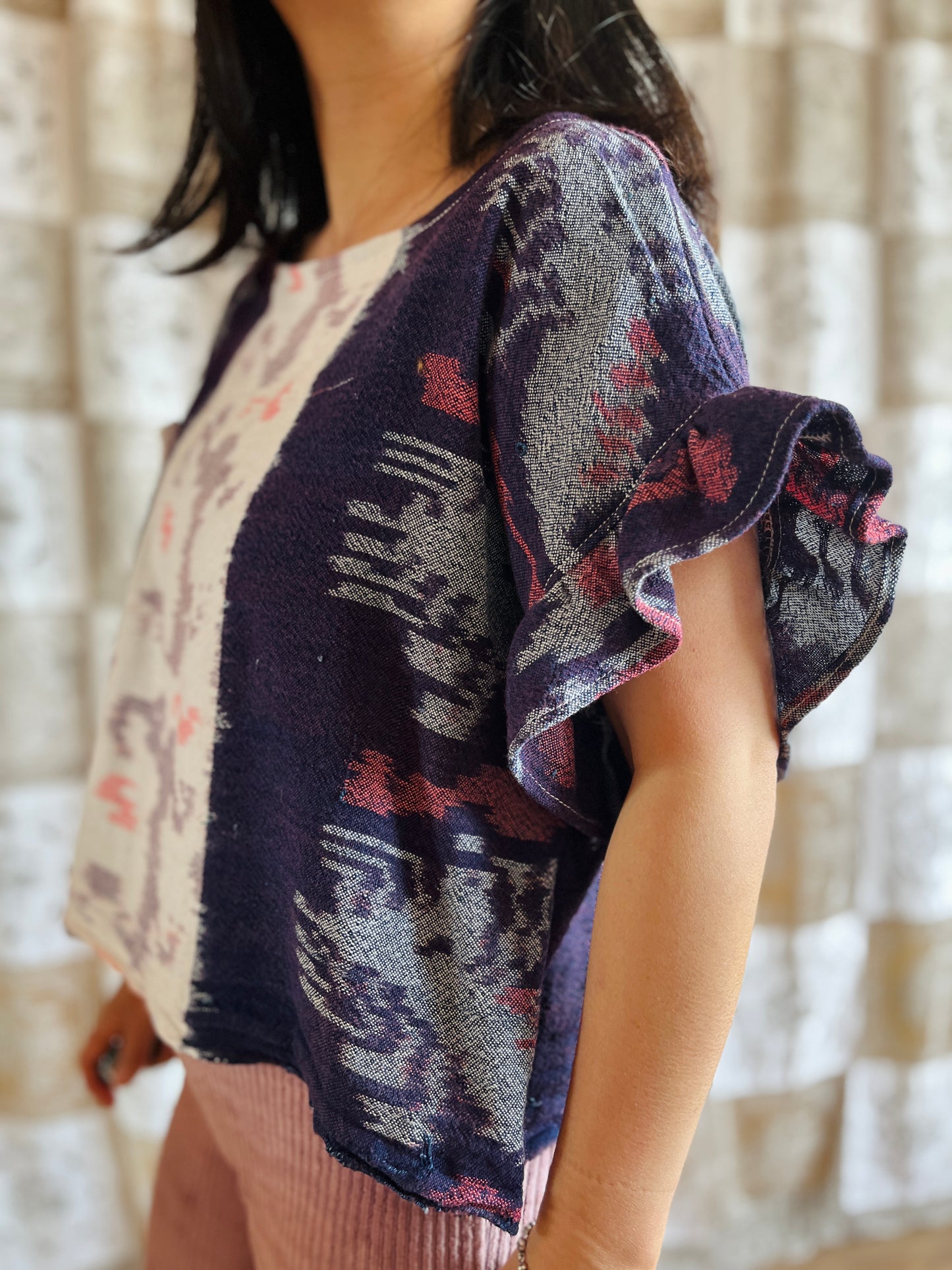 Vintage Batik Dolly Top