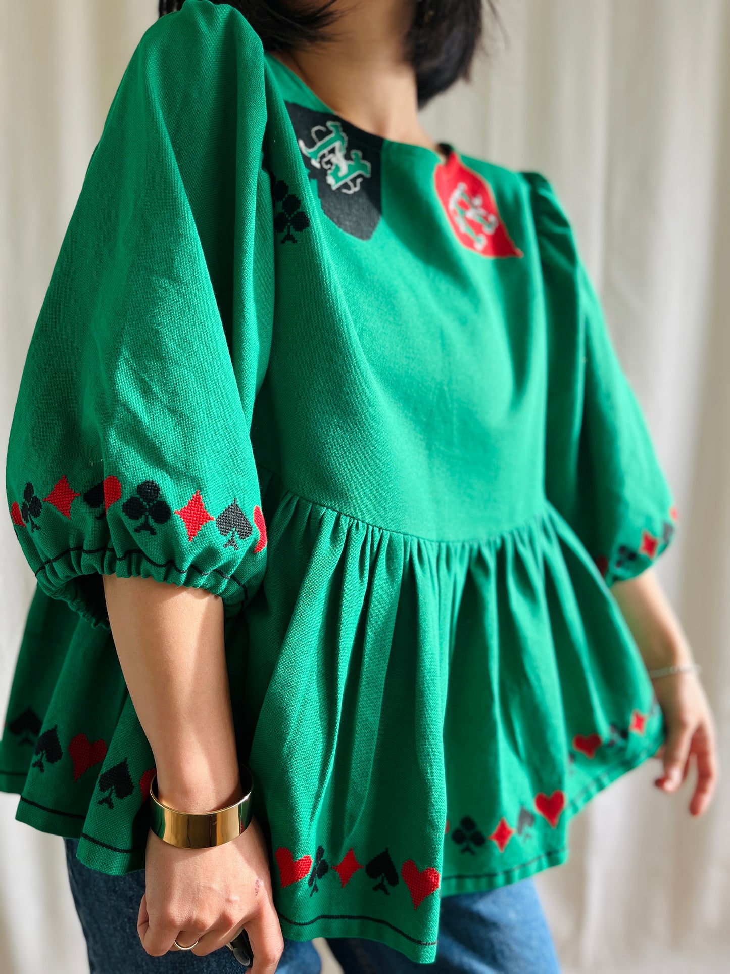 🎴 Poker Night Blouse