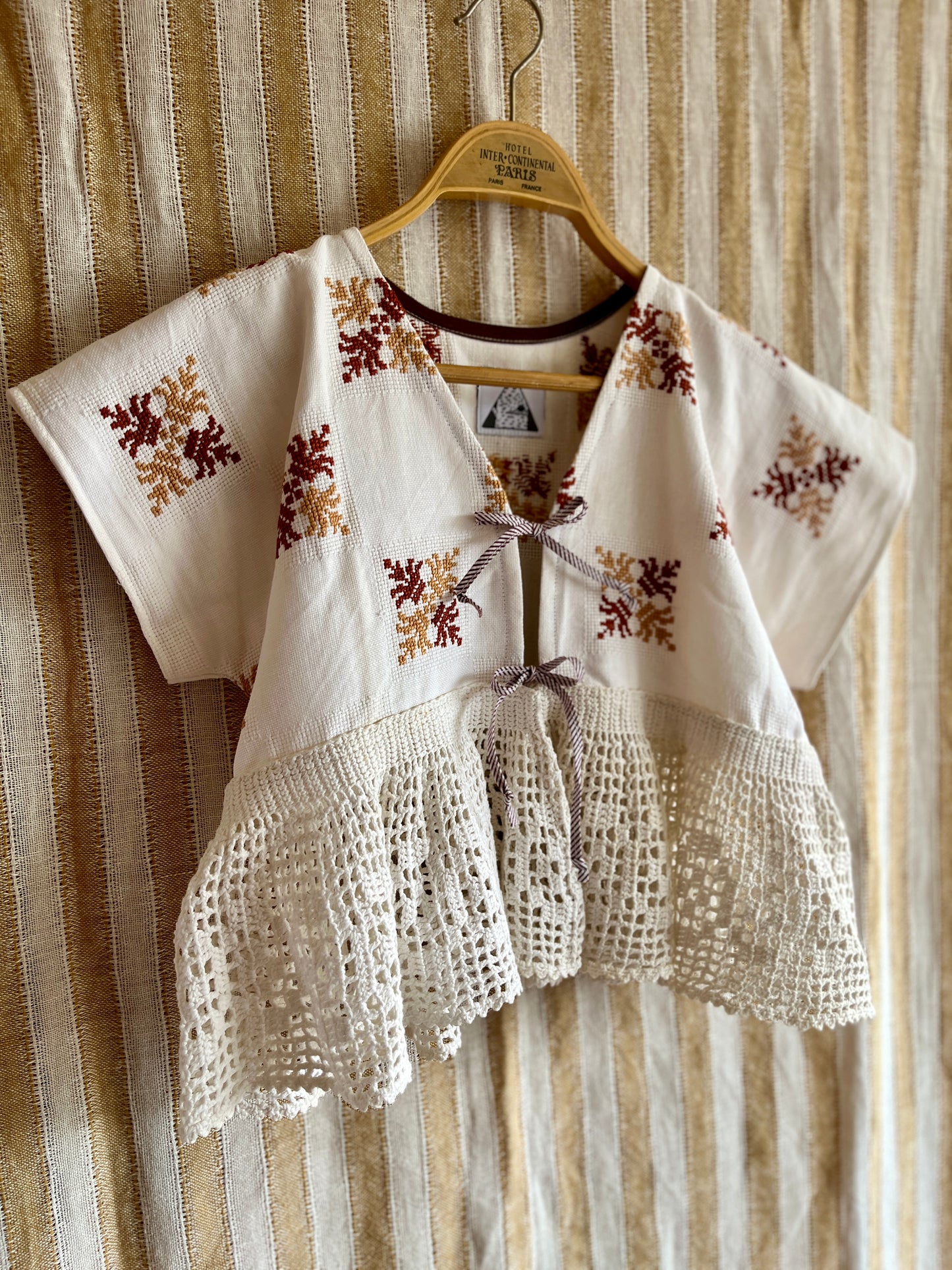 Crochet Dolly Cropped Top