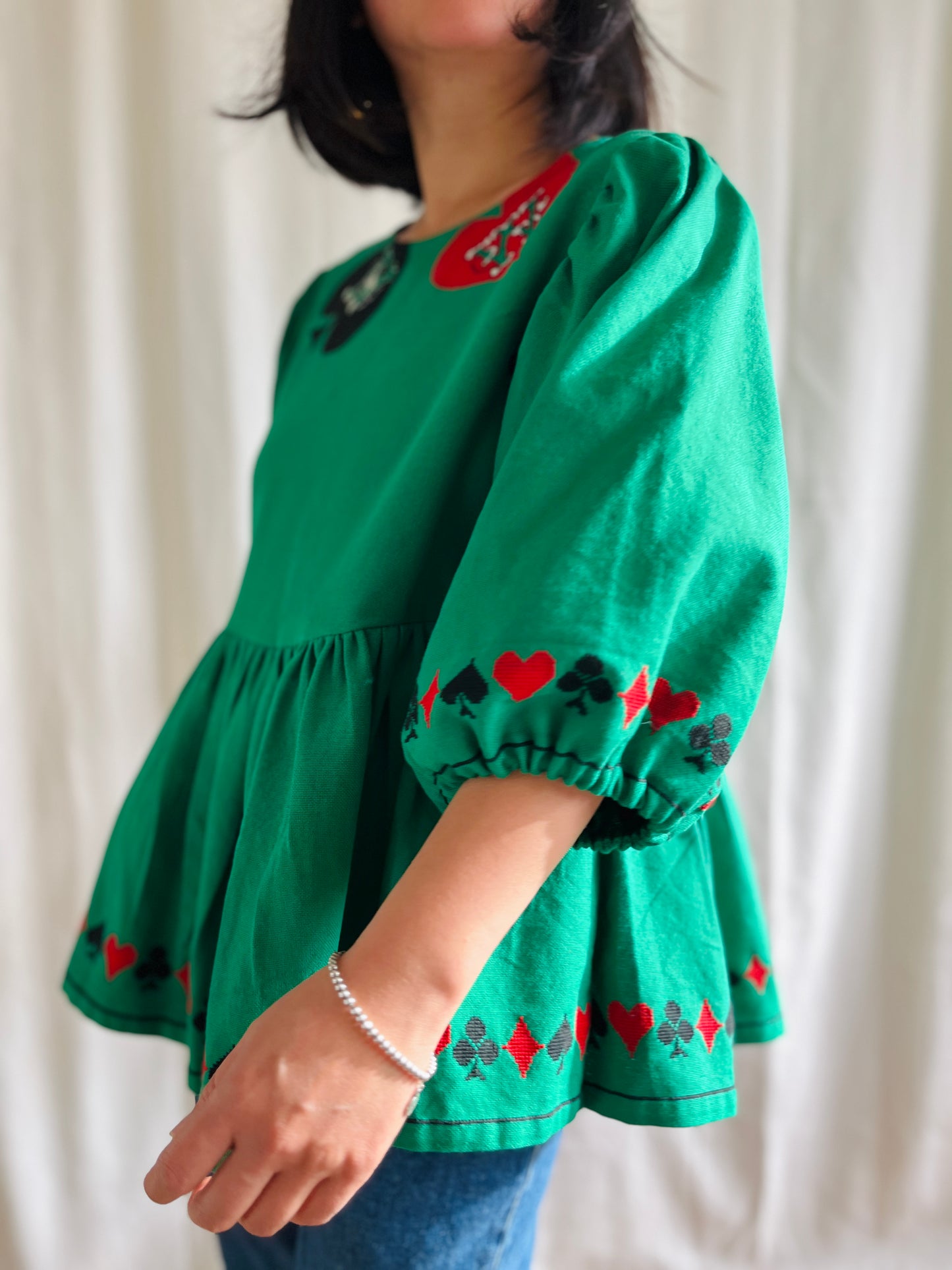 🎴 Poker Night Blouse