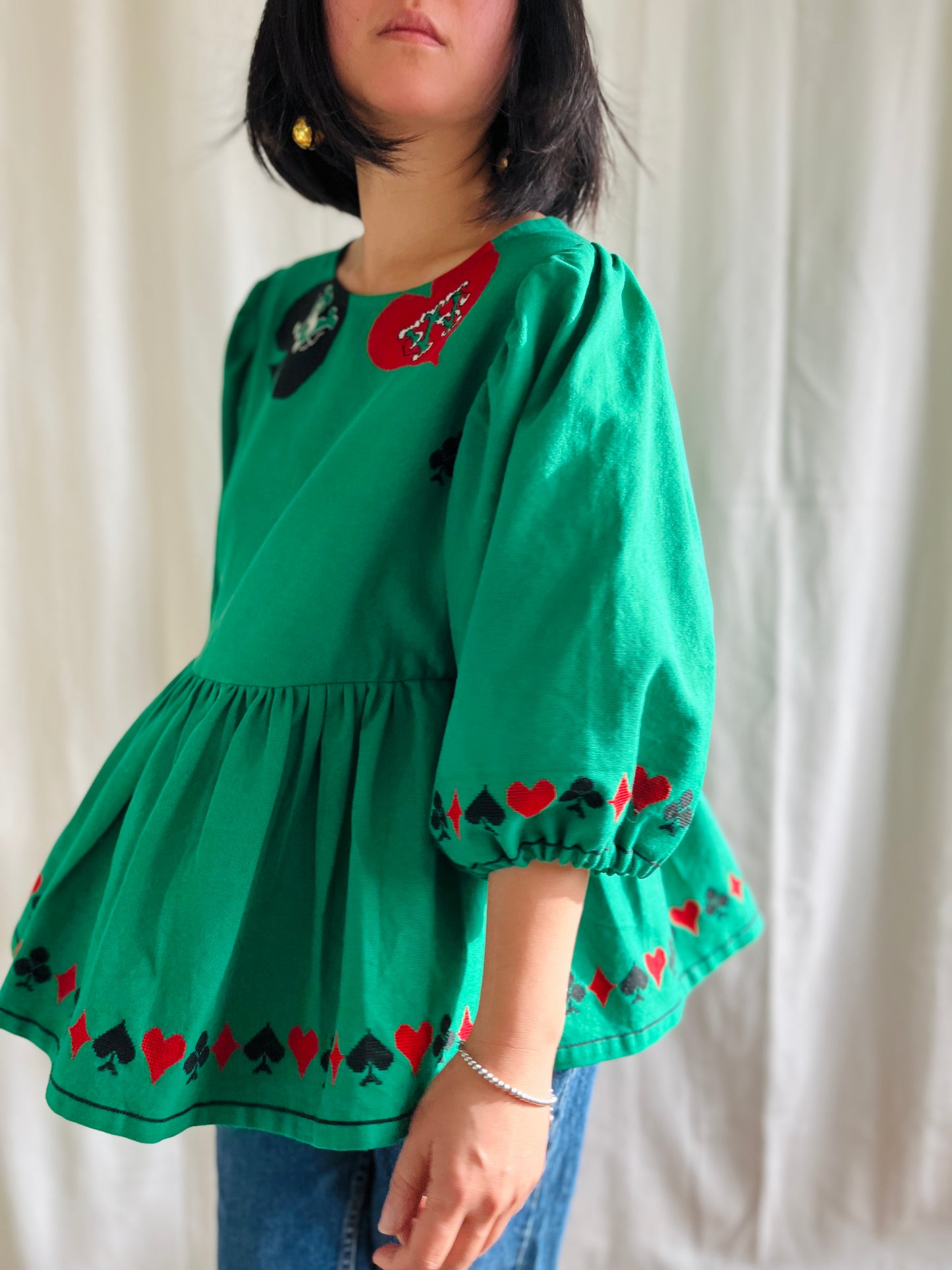 🎴 Poker Night Blouse