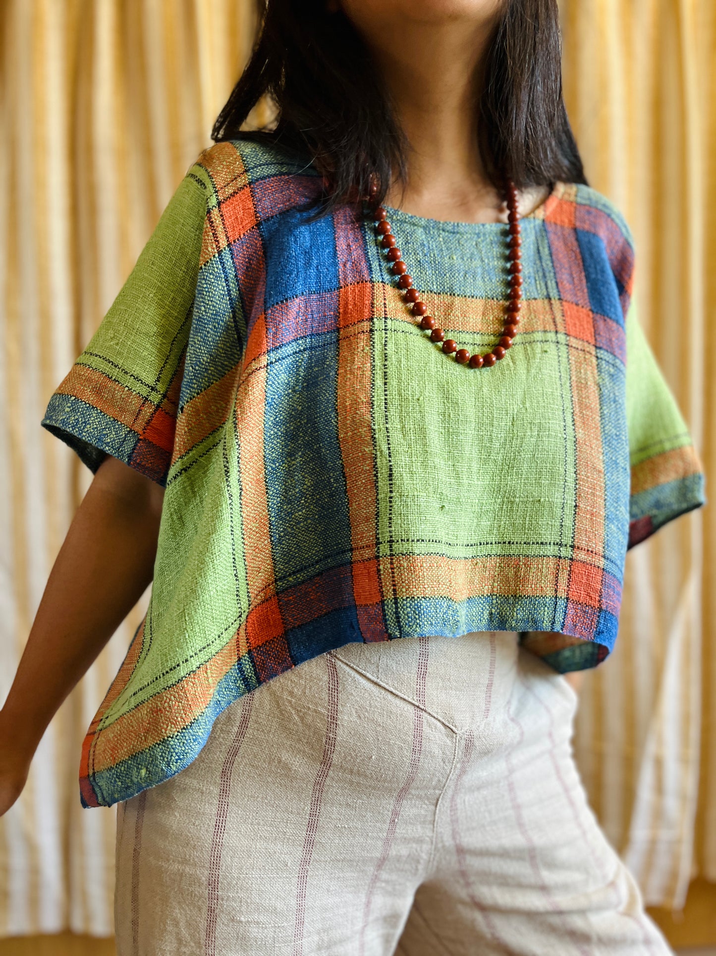 Hand weaved Swedish Top