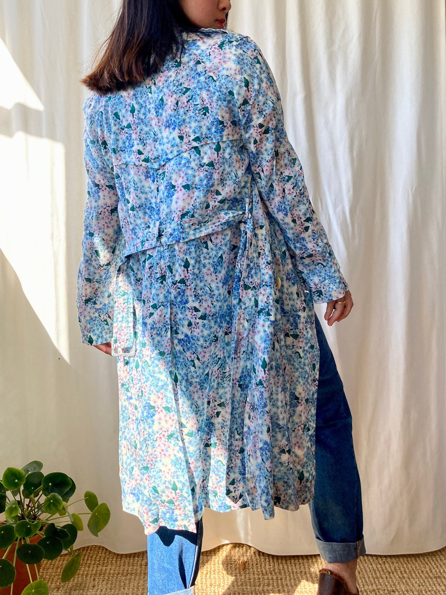 Vintage Paul Smith Blue label Trench Coat