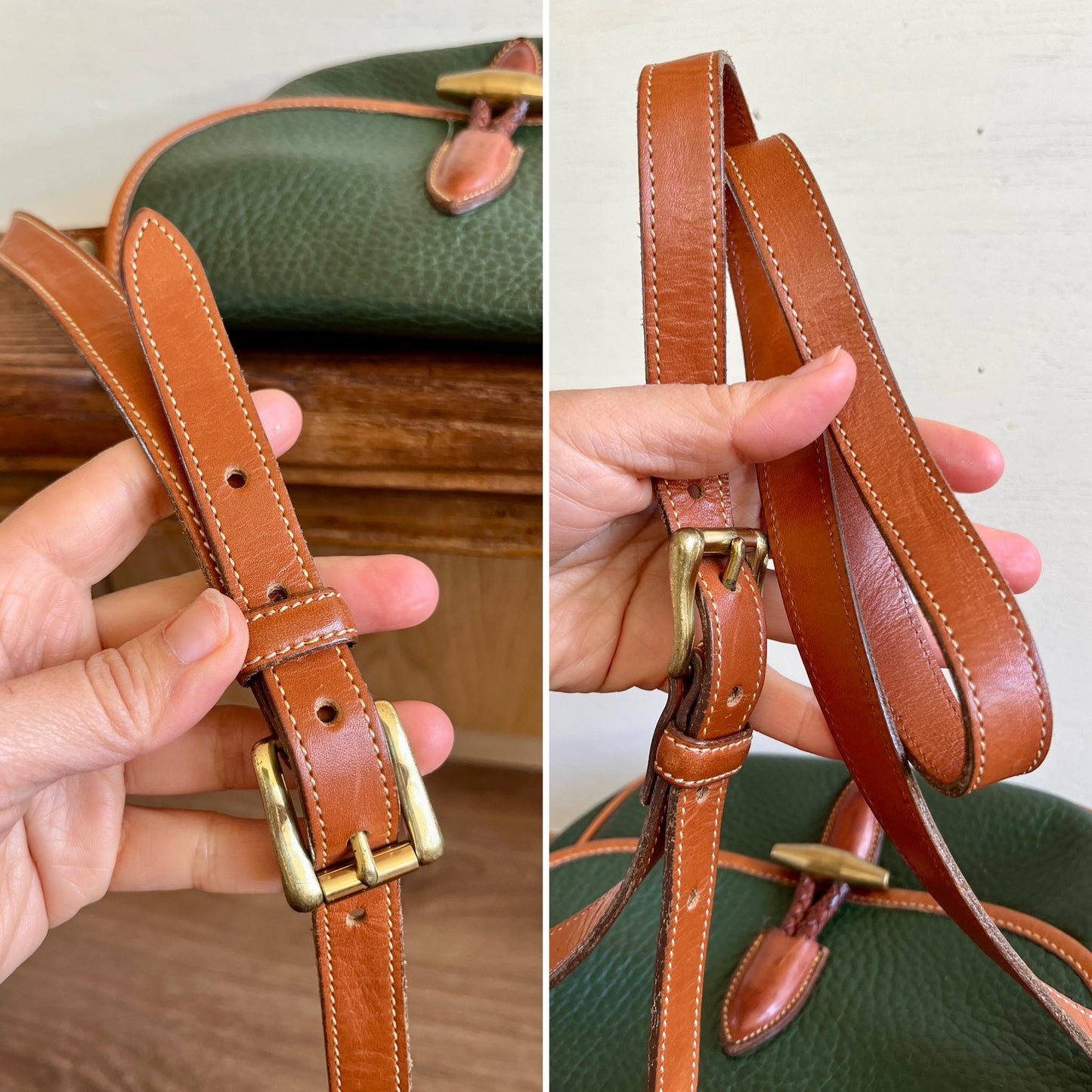 Extraordinarily Rare Loden Saddle Bag