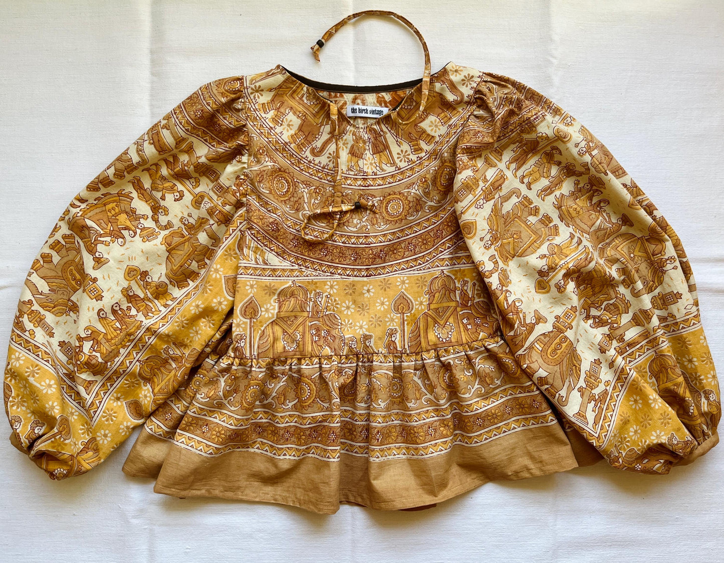 Balloon Sleeves Dolly Tunic