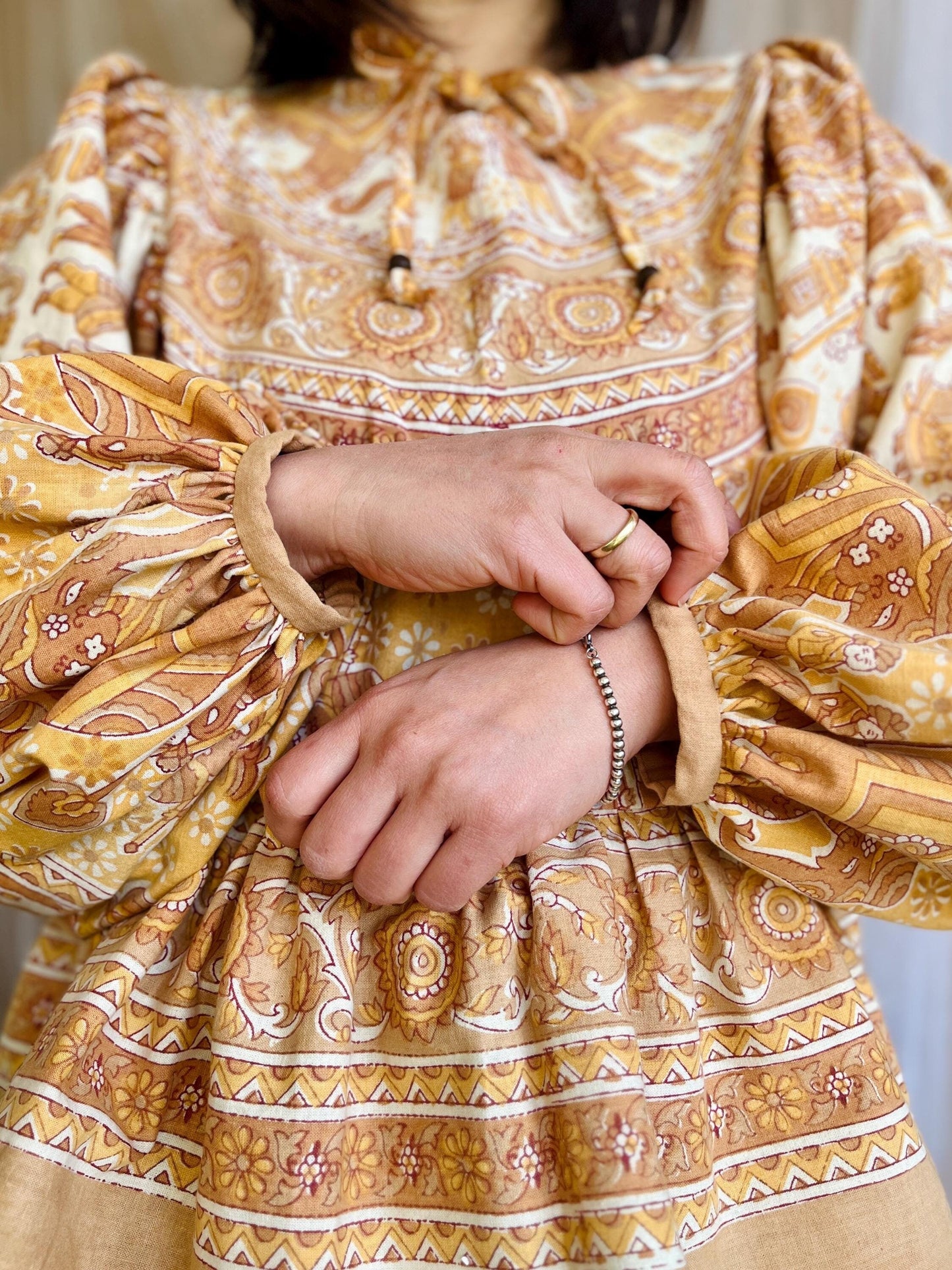 Balloon Sleeves Dolly Tunic