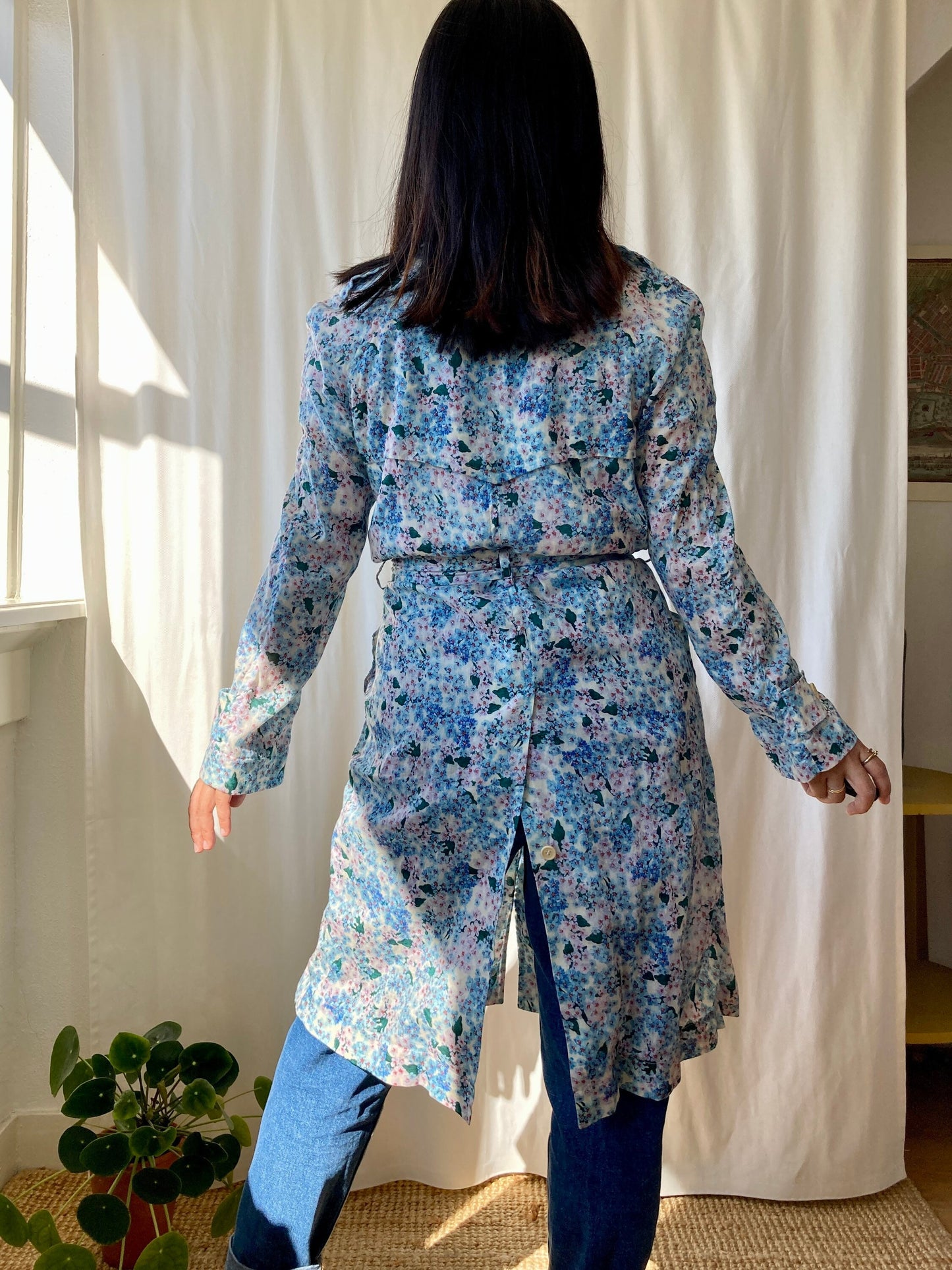 Vintage Paul Smith Blue label Trench Coat